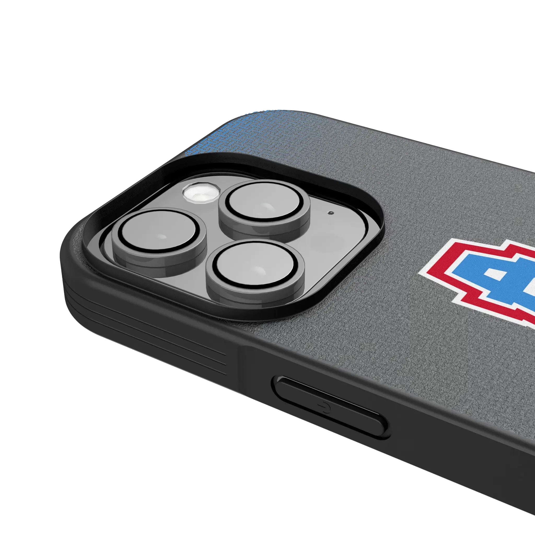Houston Oilers Historic Collection Linen iPhone Bump Phone Case for Apple iPhone - Detail