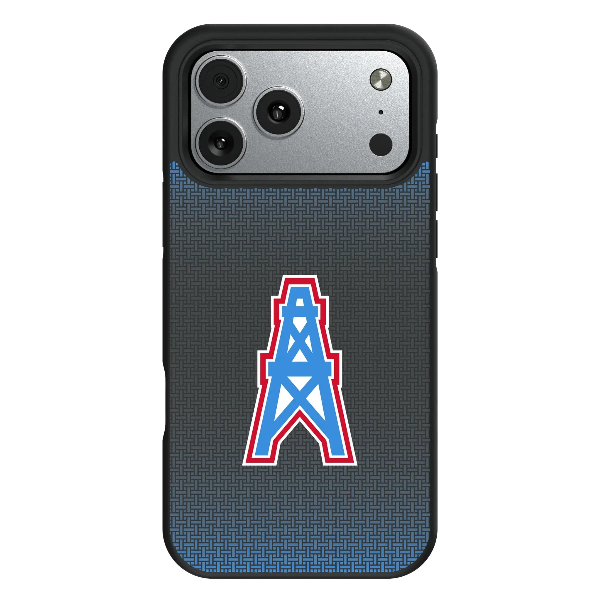 Houston Oilers Historic Collection Linen iPhone Bump Phone Case for Apple iPhone#Device_iPhone 17 Pro Max
