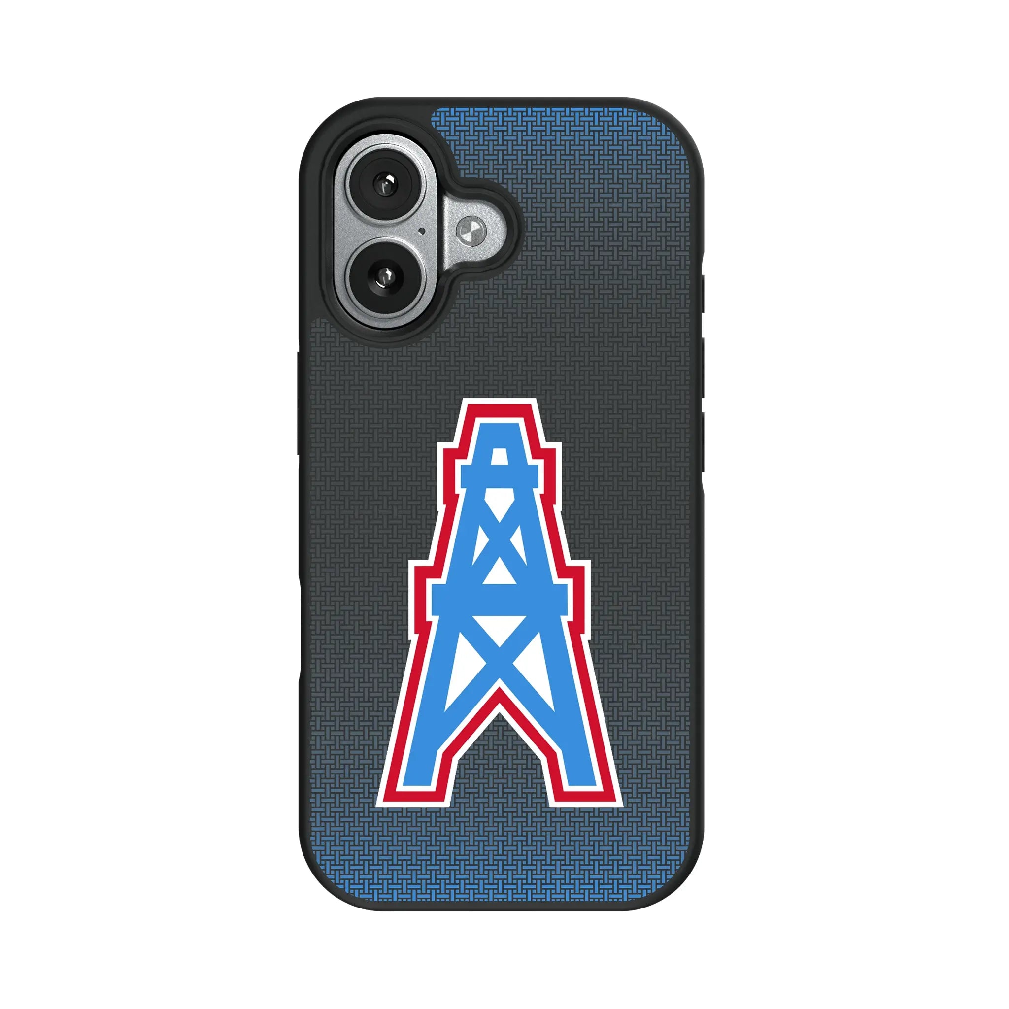 Houston Oilers Historic Collection Linen iPhone Bump Phone Case for Apple iPhone#Device_iPhone 17