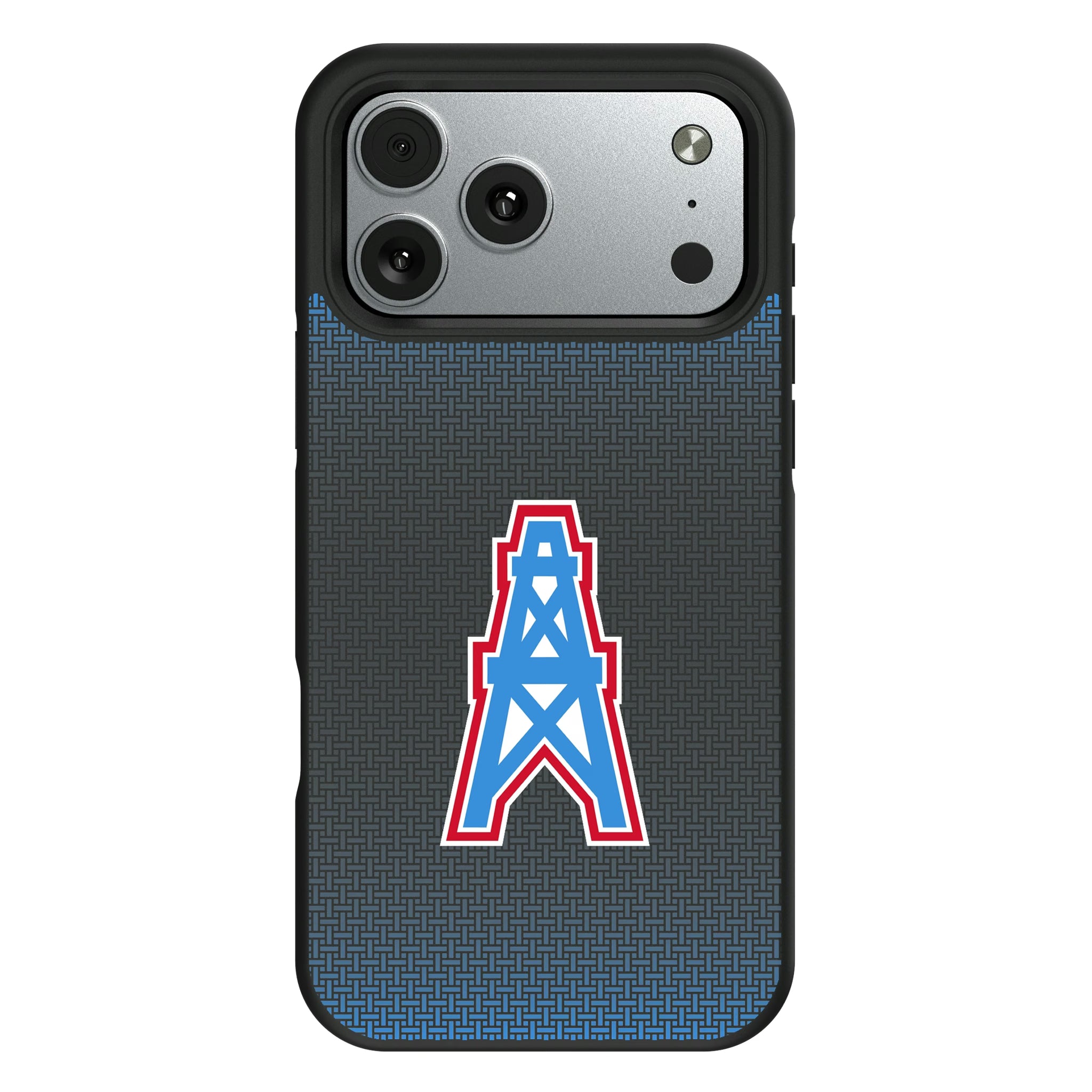 Houston Oilers Historic Collection Linen iPhone Bump Phone Case for Apple iPhone#Device_iPhone 17 Pro Max