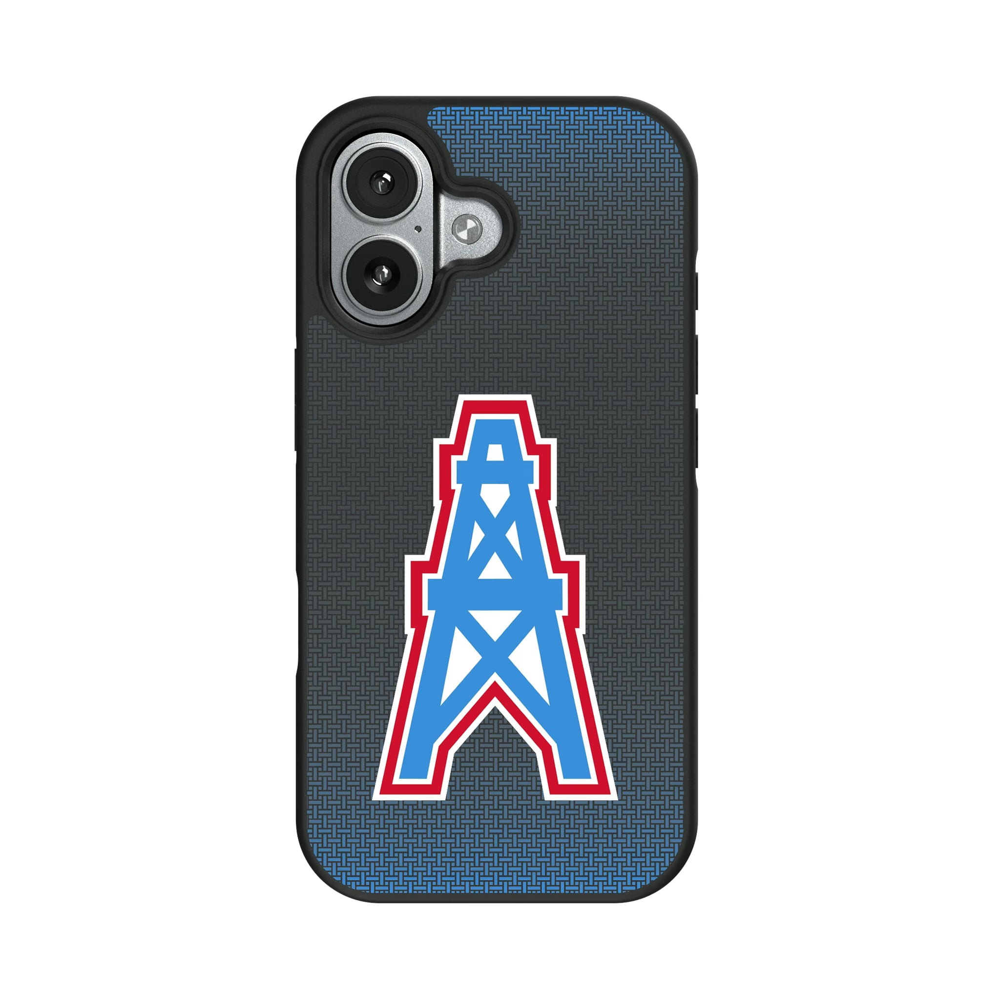 Houston Oilers Historic Collection Linen iPhone Bump Phone Case for Apple iPhone#Device_iPhone 17