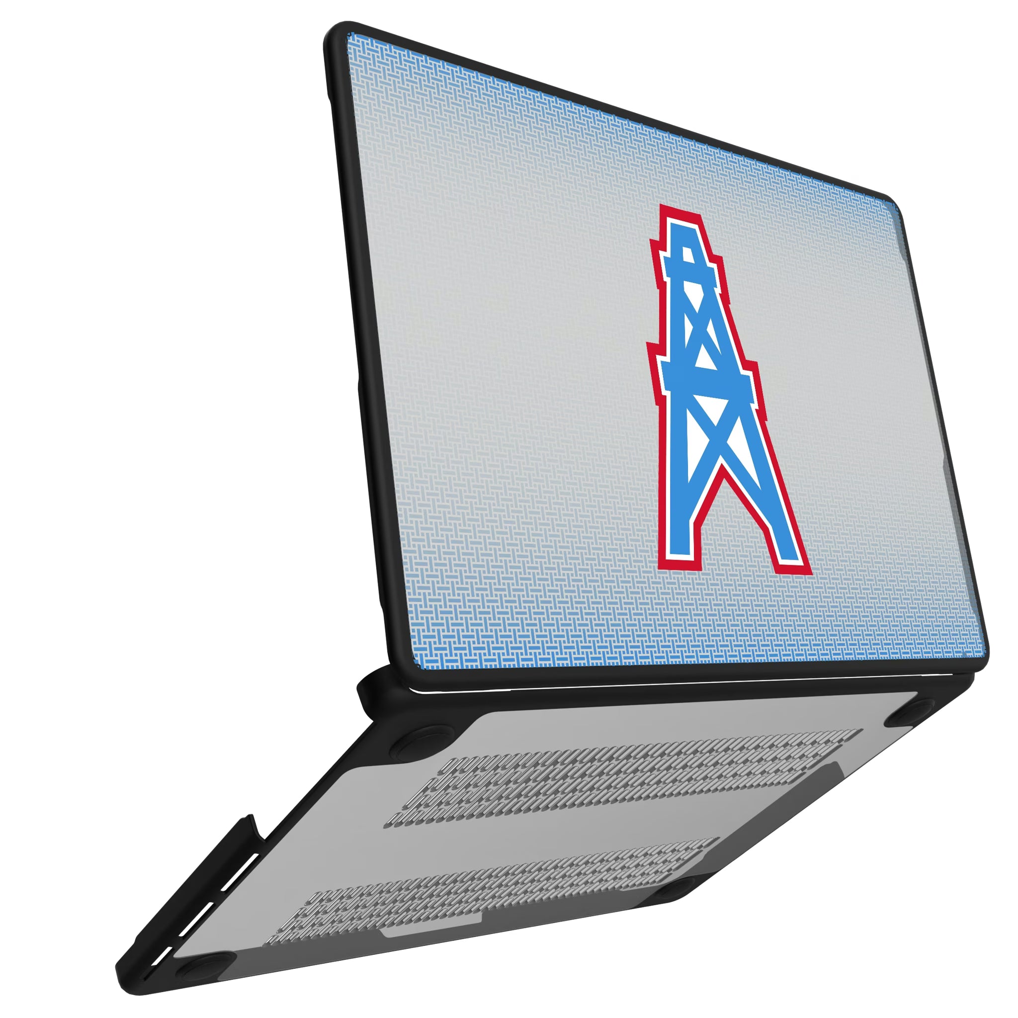 Houston Oilers Historic Collection Linen MacBook Laptop Case for Apple MacBook#Device_MacBook Pro (14-inch, 2021) / MacBook Pro (14-inch, 2023) / MacBook Pro (14-inch, 2024)
