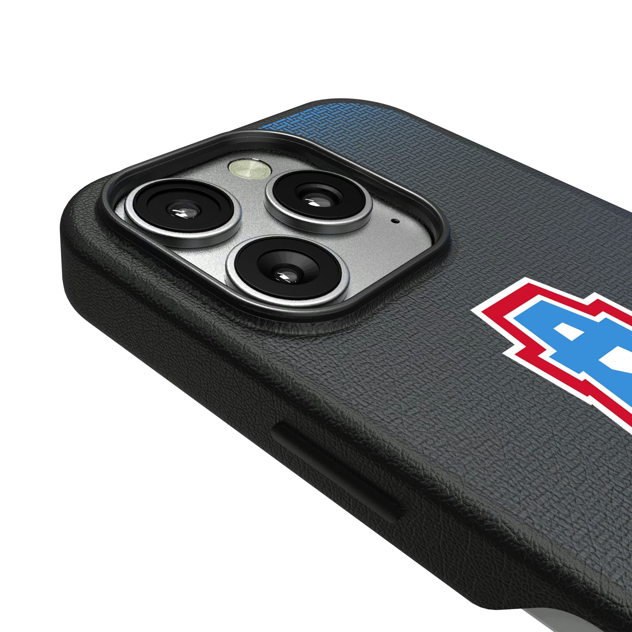Houston Oilers Historic Collection Linen iPhone MagSafe Compatible Phone Case for Apple iPhone - Detail