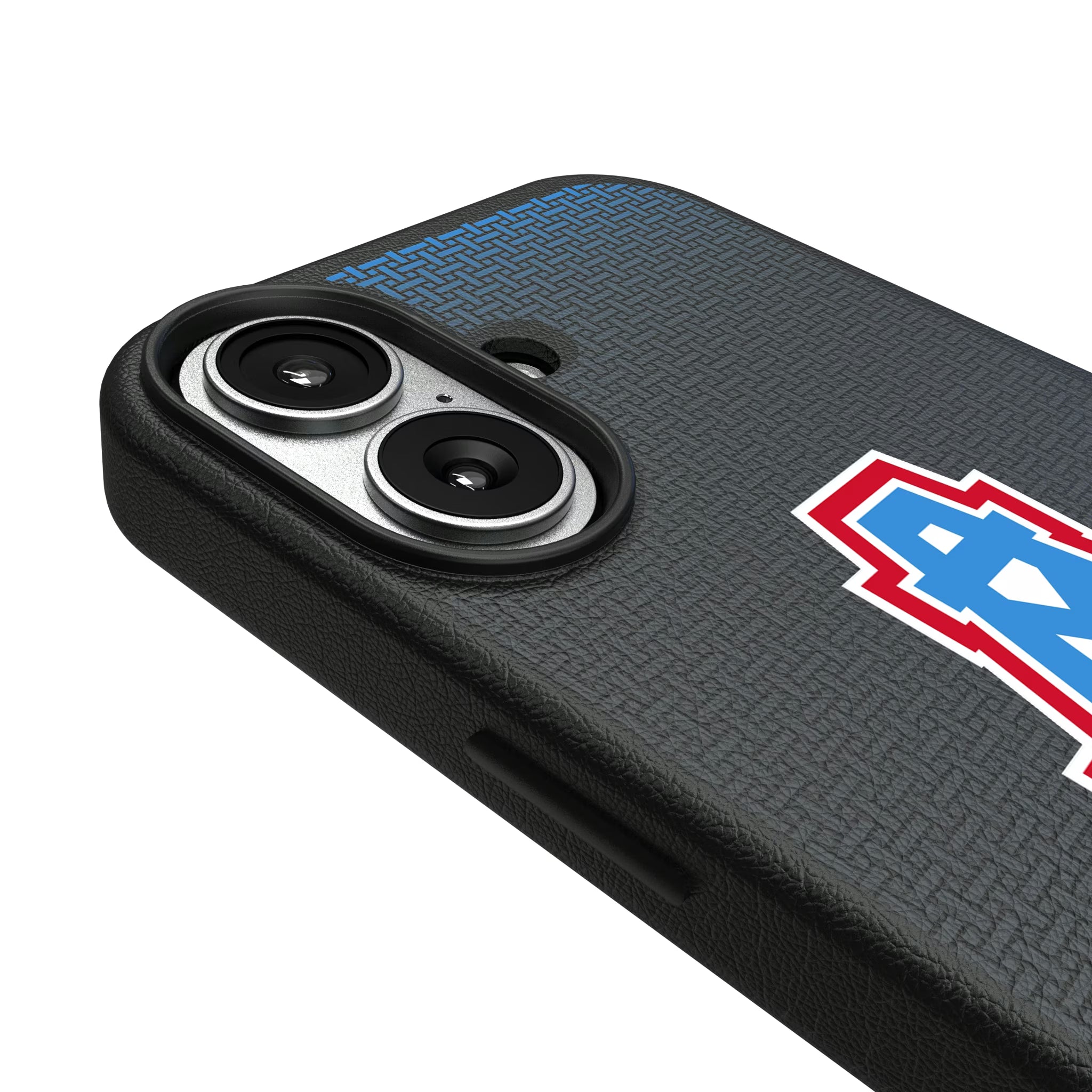 Houston Oilers Historic Collection Linen iPhone MagSafe Compatible Phone Case for Apple iPhone - Detail#Device_iPhone 17