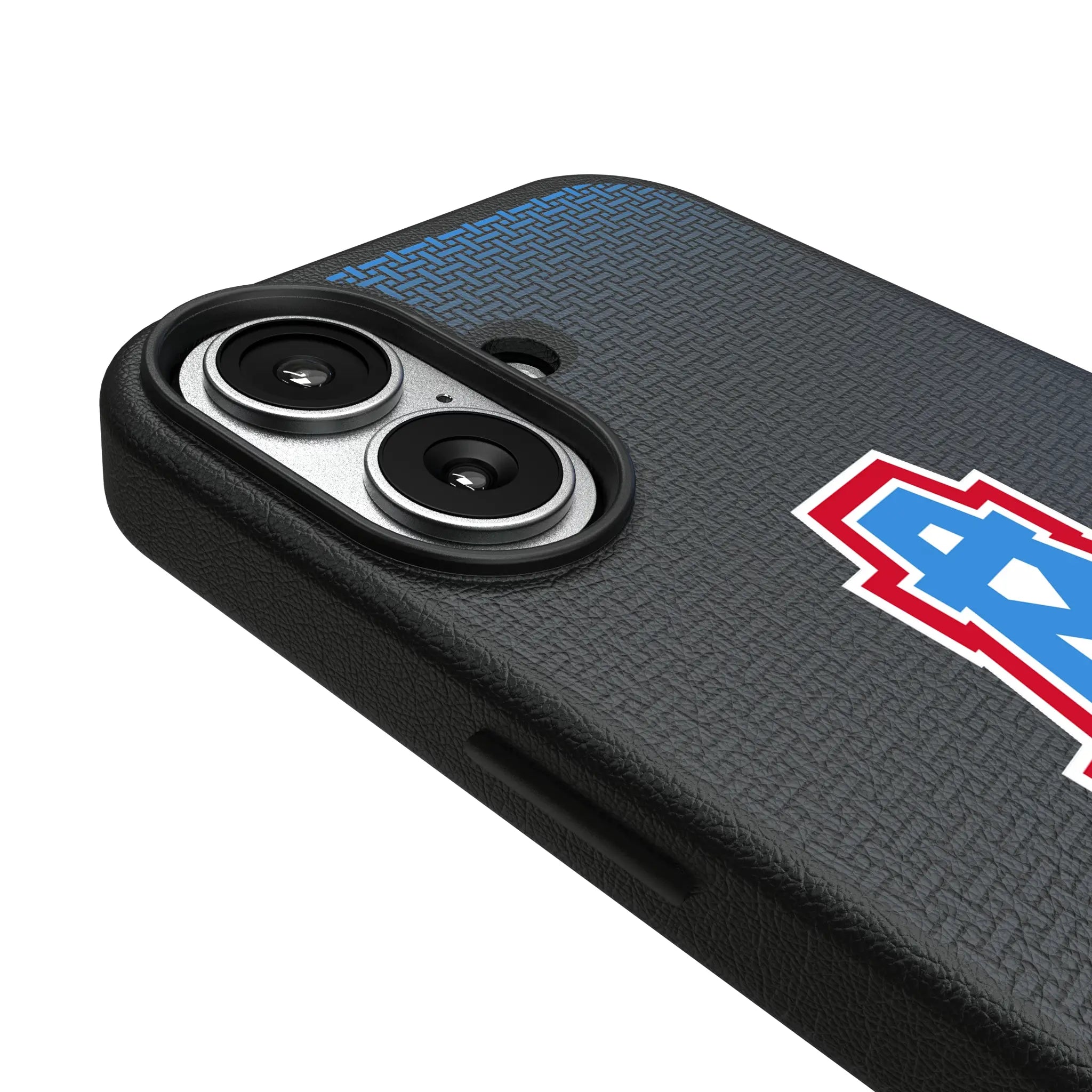 Houston Oilers Historic Collection Linen iPhone MagSafe Compatible Phone Case for Apple iPhone - Detail#Device_iPhone 17