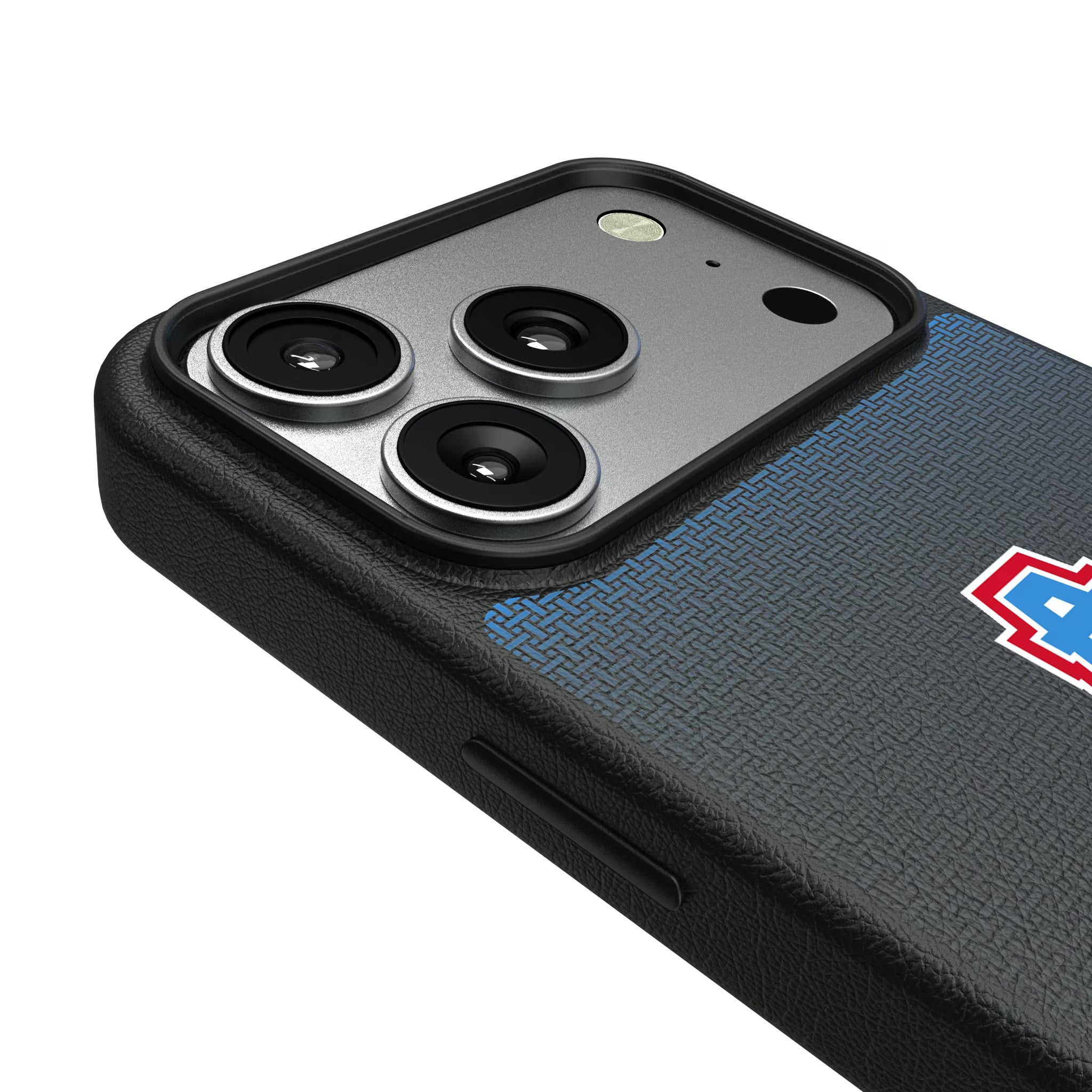 Houston Oilers Historic Collection Linen iPhone MagSafe Compatible Phone Case for Apple iPhone - Detail#Device_iPhone 17 Pro