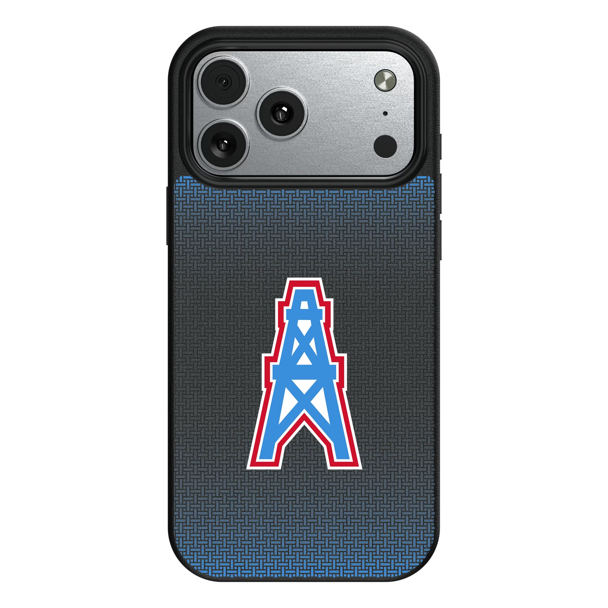 Houston Oilers Historic Collection Linen iPhone MagSafe Compatible Phone Case for Apple iPhone#Device_iPhone 17 Pro Max