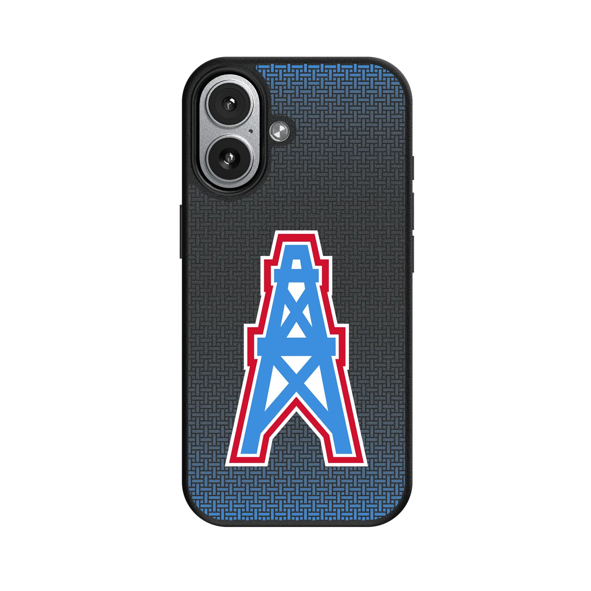 Houston Oilers Historic Collection Linen iPhone MagSafe Compatible Phone Case for Apple iPhone#Device_iPhone 17