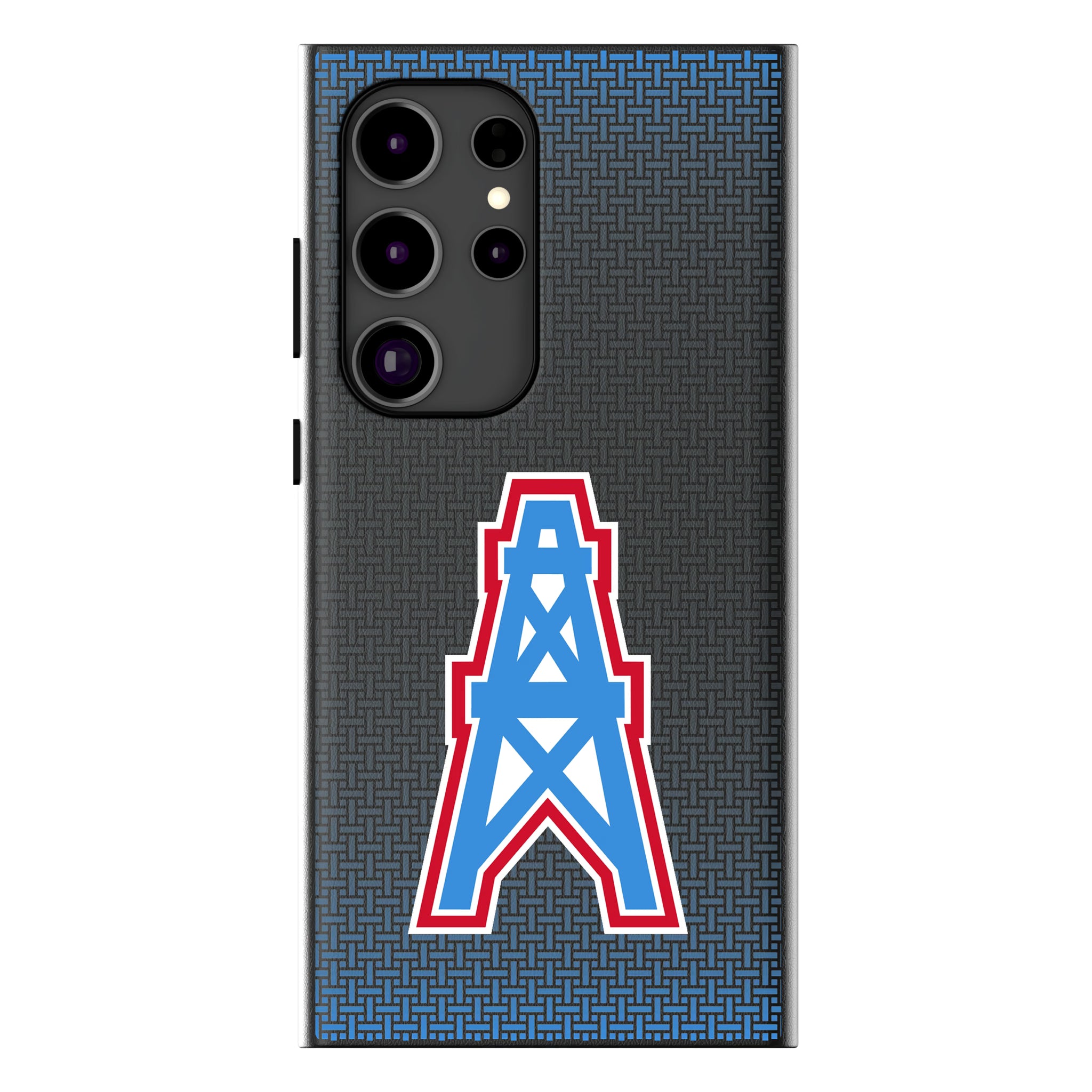 Houston Oilers Historic Collection Linen Galaxy MagSafe Compatible Phone Case for Samsung Galaxy