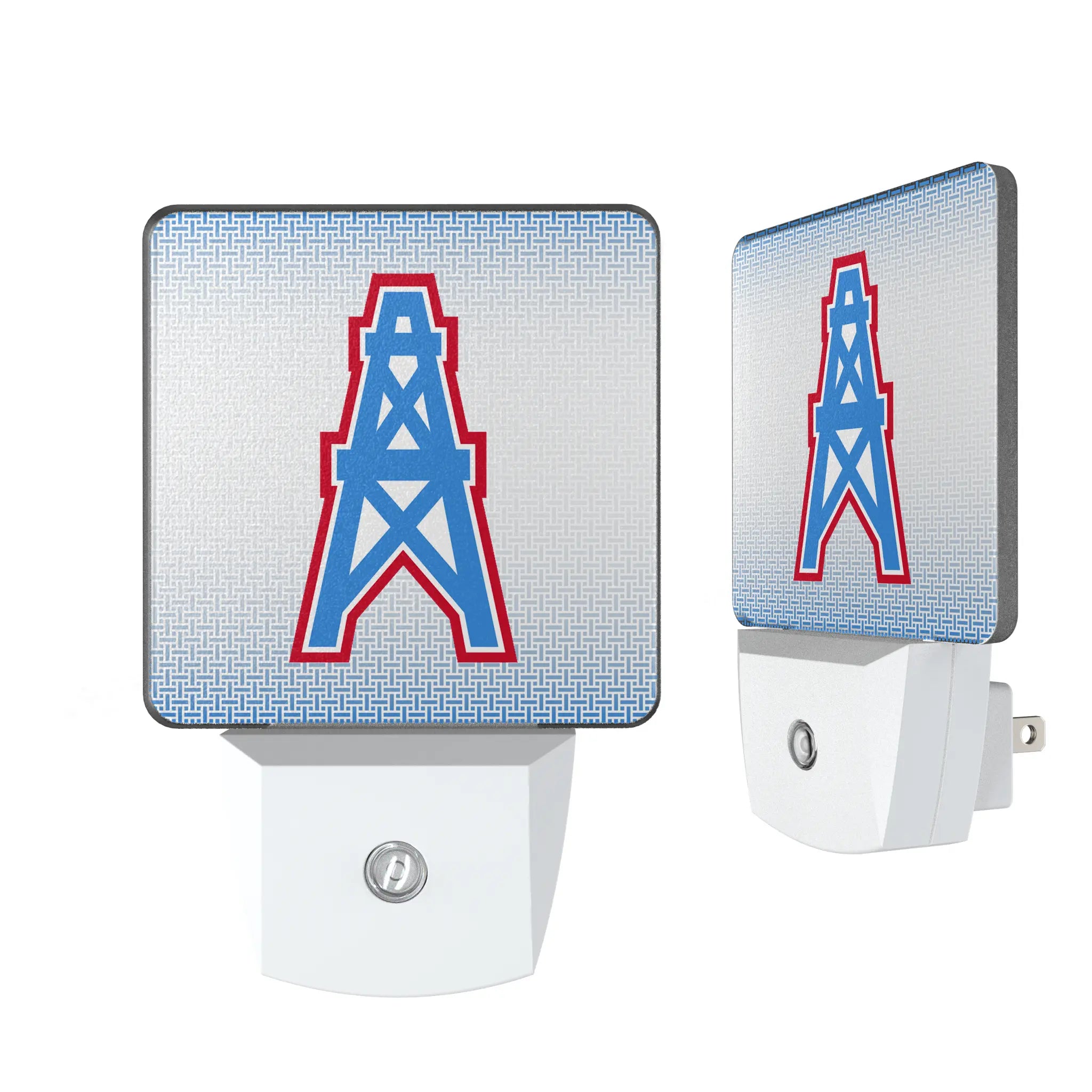 Houston Oilers Historic Collection Linen Night Light 2-Pack