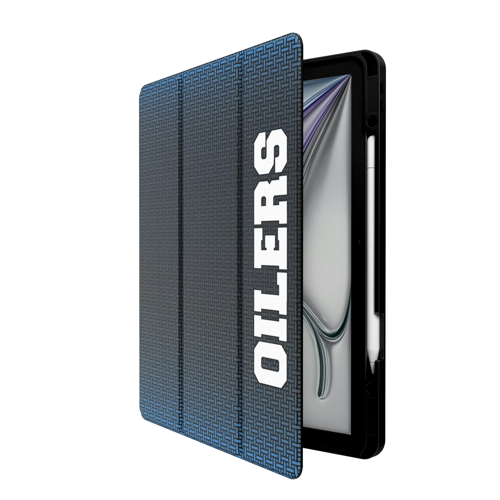 Houston Oilers Historic Collection Linen iPad Tablet Case for Apple iPad