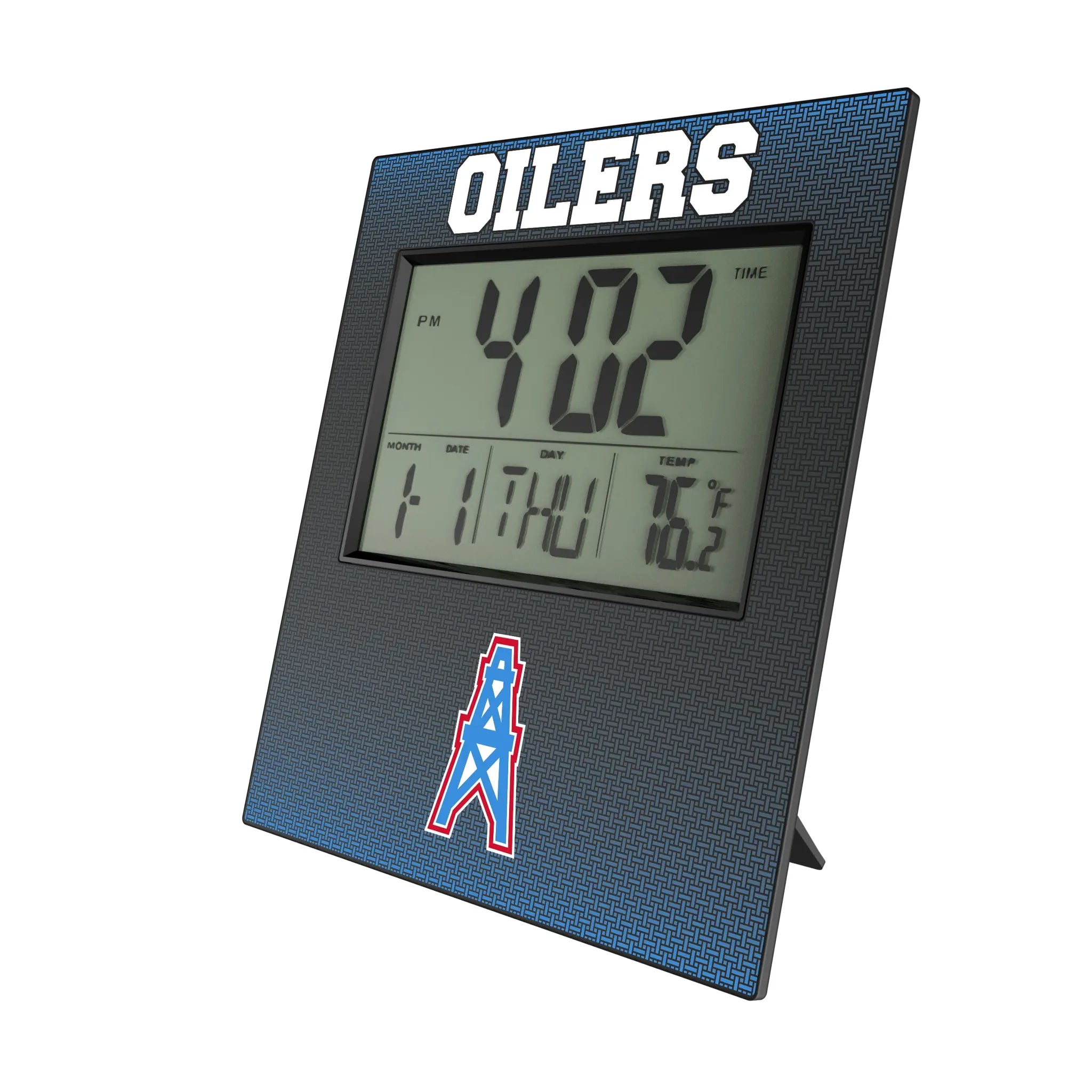 Houston Oilers Historic Collection Linen Wall Clock