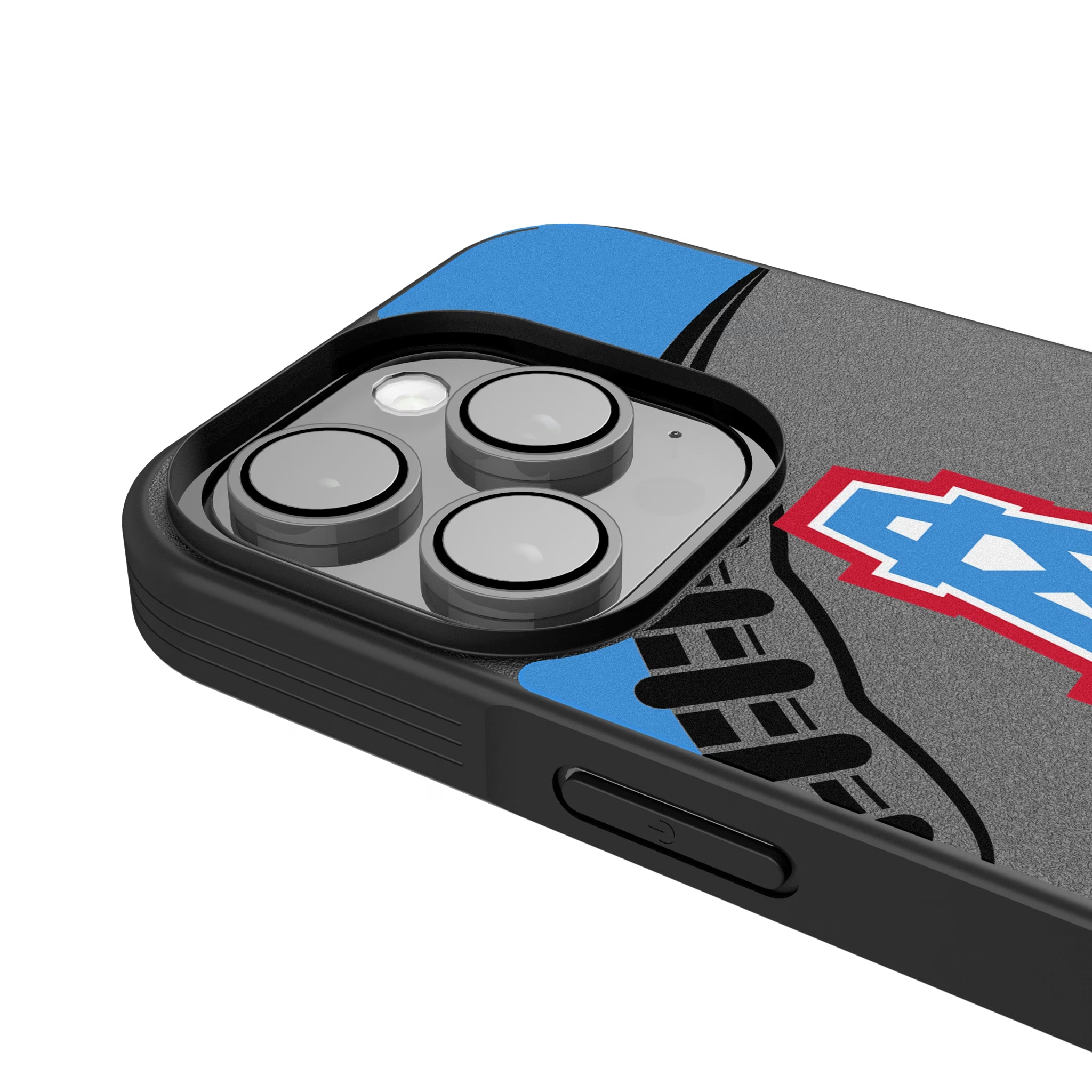 Houston Oilers Historic Collection Passtime iPhone Bump Phone Case for Apple iPhone - Detail