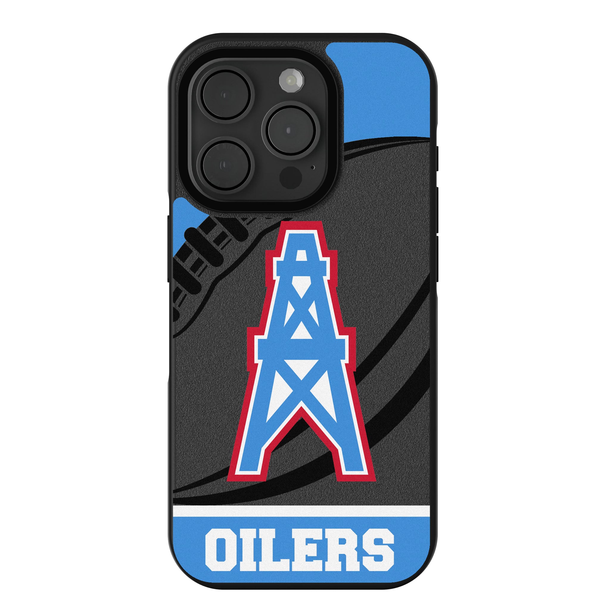 Houston Oilers Historic Collection Passtime iPhone Bump Phone Case for Apple iPhone
