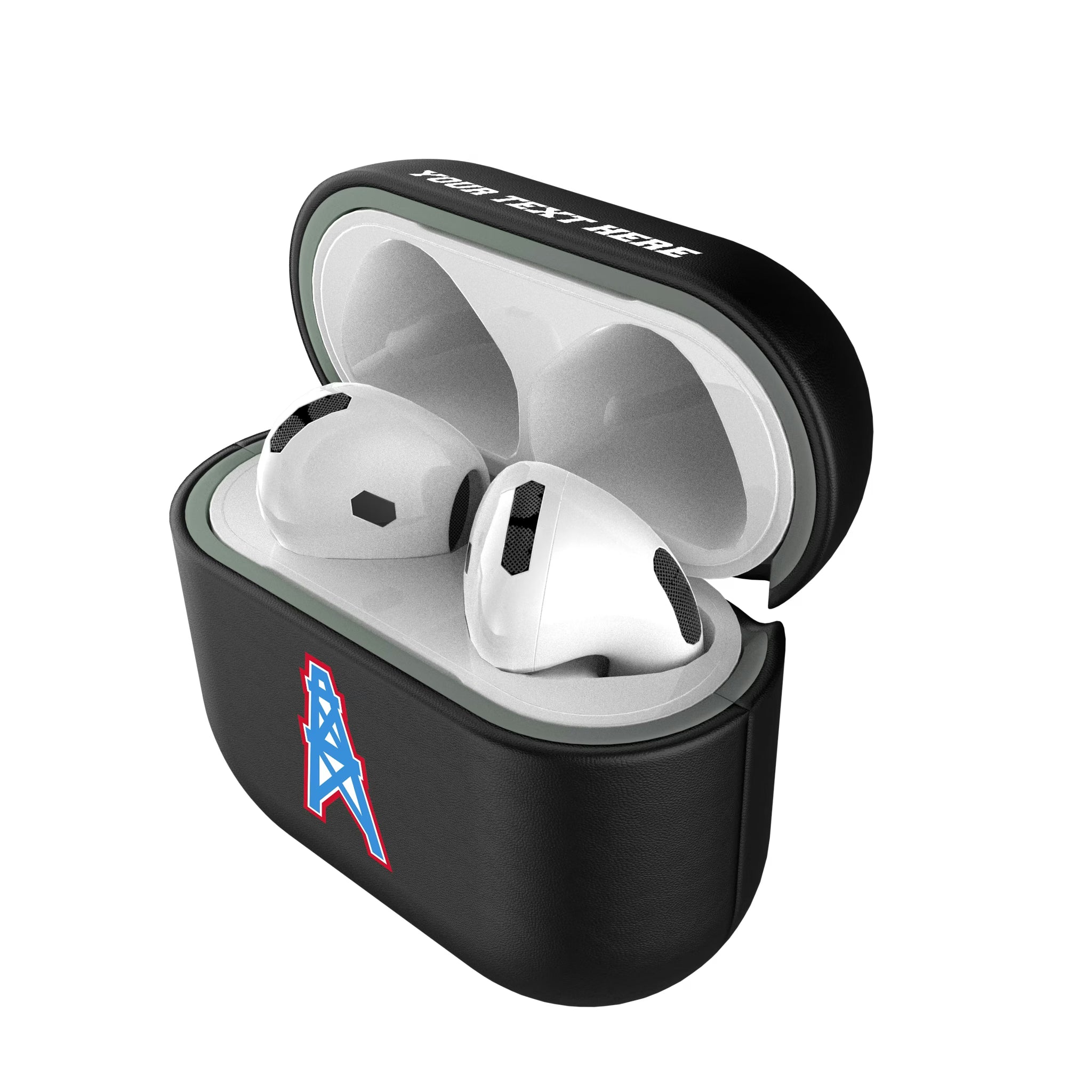 Houston Oilers Historic Collection Personalized Insignia AirPods AirPod Case Cover#Device_AirPods 4