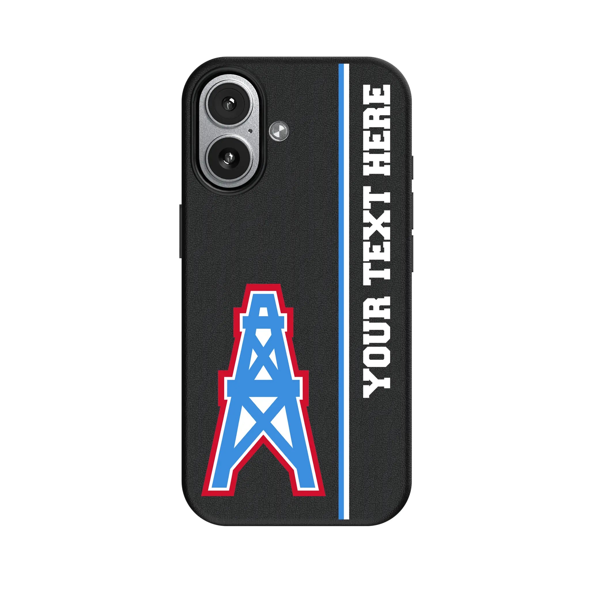Houston Oilers Historic Collection Personalized Sidebard iPhone MagSafe Compatible Phone Case for Apple iPhone#Device_iPhone 17