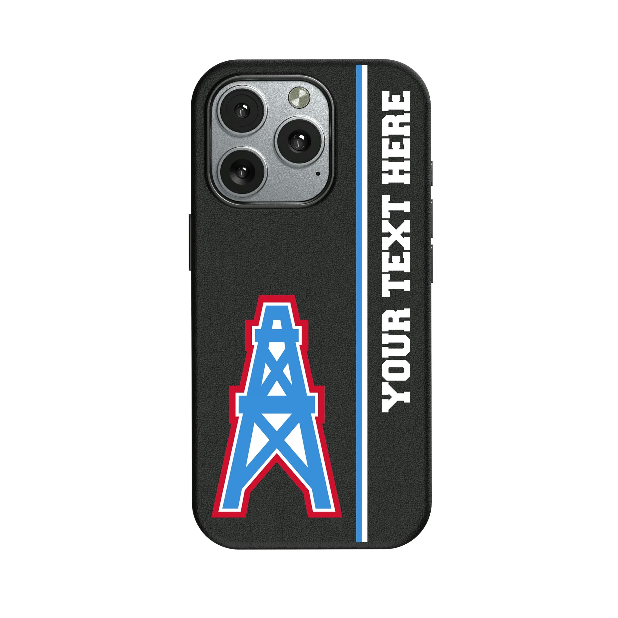 Houston Oilers Historic Collection Personalized Sidebard iPhone MagSafe Compatible Phone Case for Apple iPhone