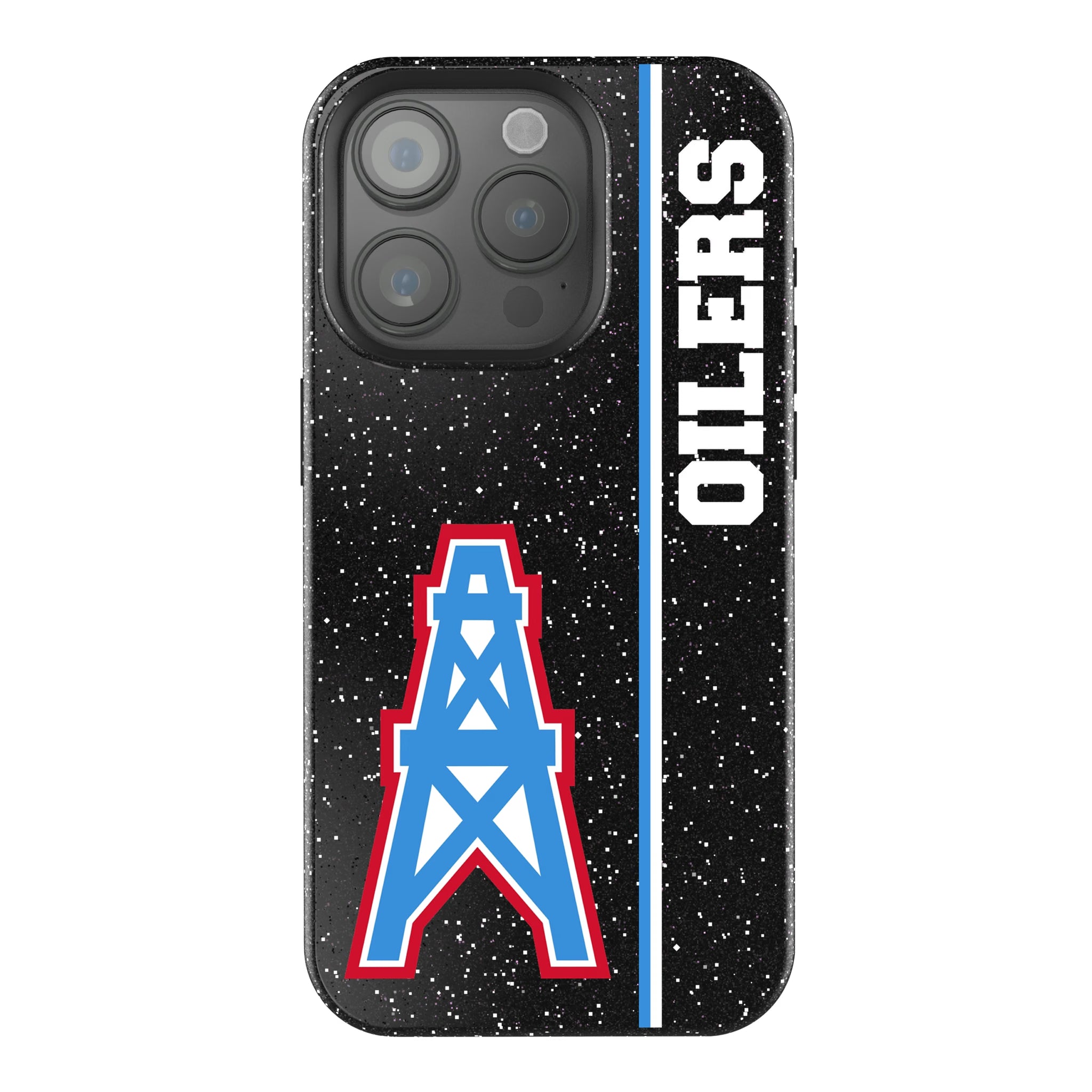 Houston Oilers Historic Collection Sidebar iPhone Bling Phone Case for Apple iPhone