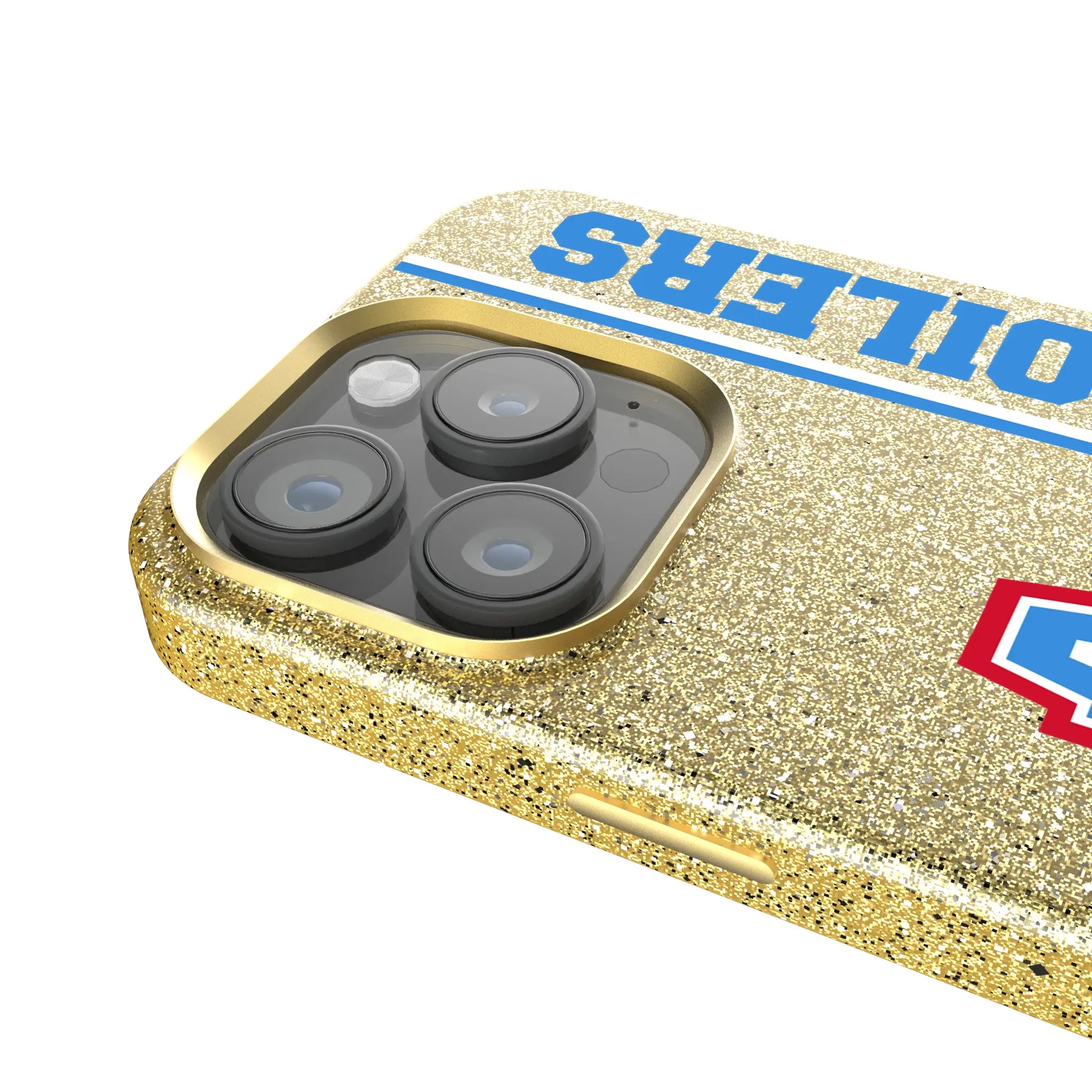 Houston Oilers Historic Collection Sidebar iPhone Bling Phone Case for Apple iPhone - Detail