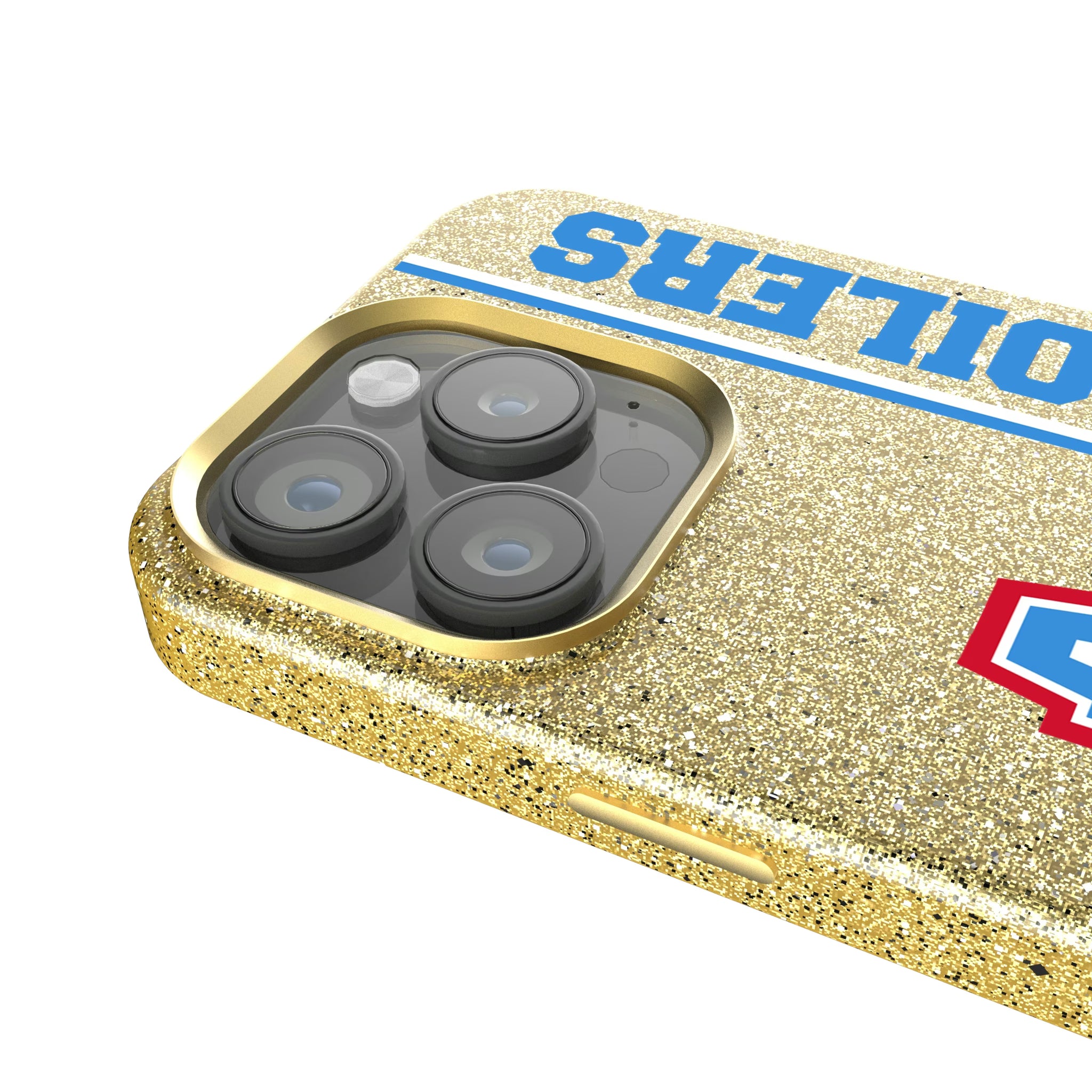 Houston Oilers Historic Collection Sidebar iPhone Bling Phone Case for Apple iPhone - Detail