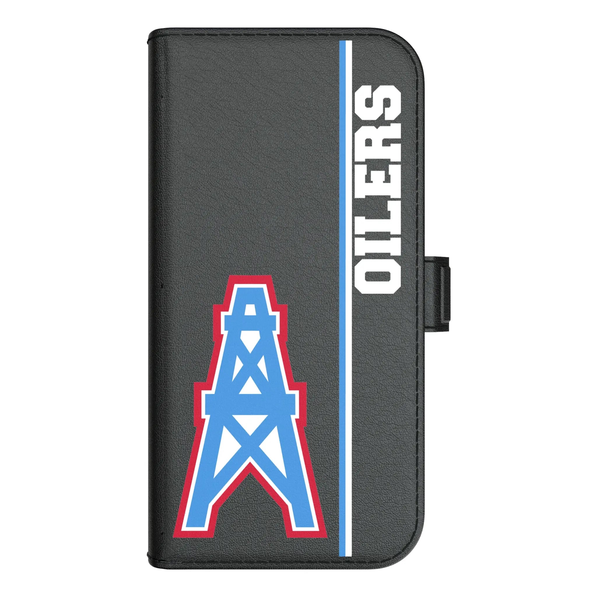 Houston Oilers Historic Collection Sidebar iPhone Folio Phone Case for Apple iPhone#Device_iPhone 17 Pro