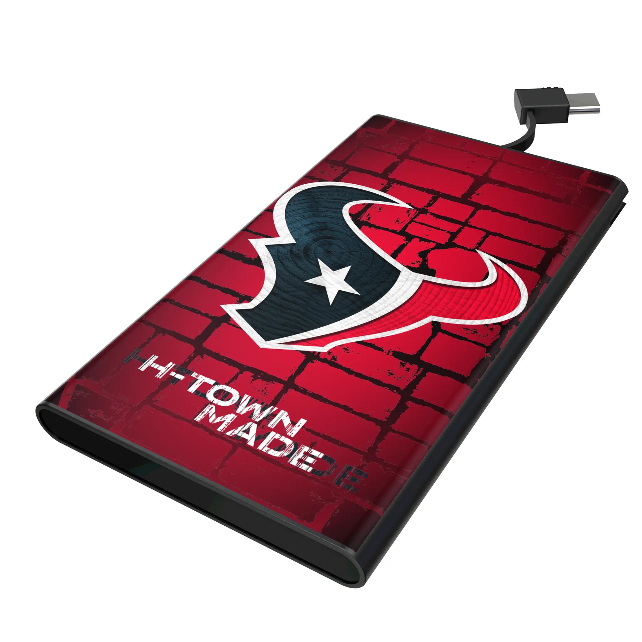 Houston Texans Brick 5000mAh Flat Power Bank