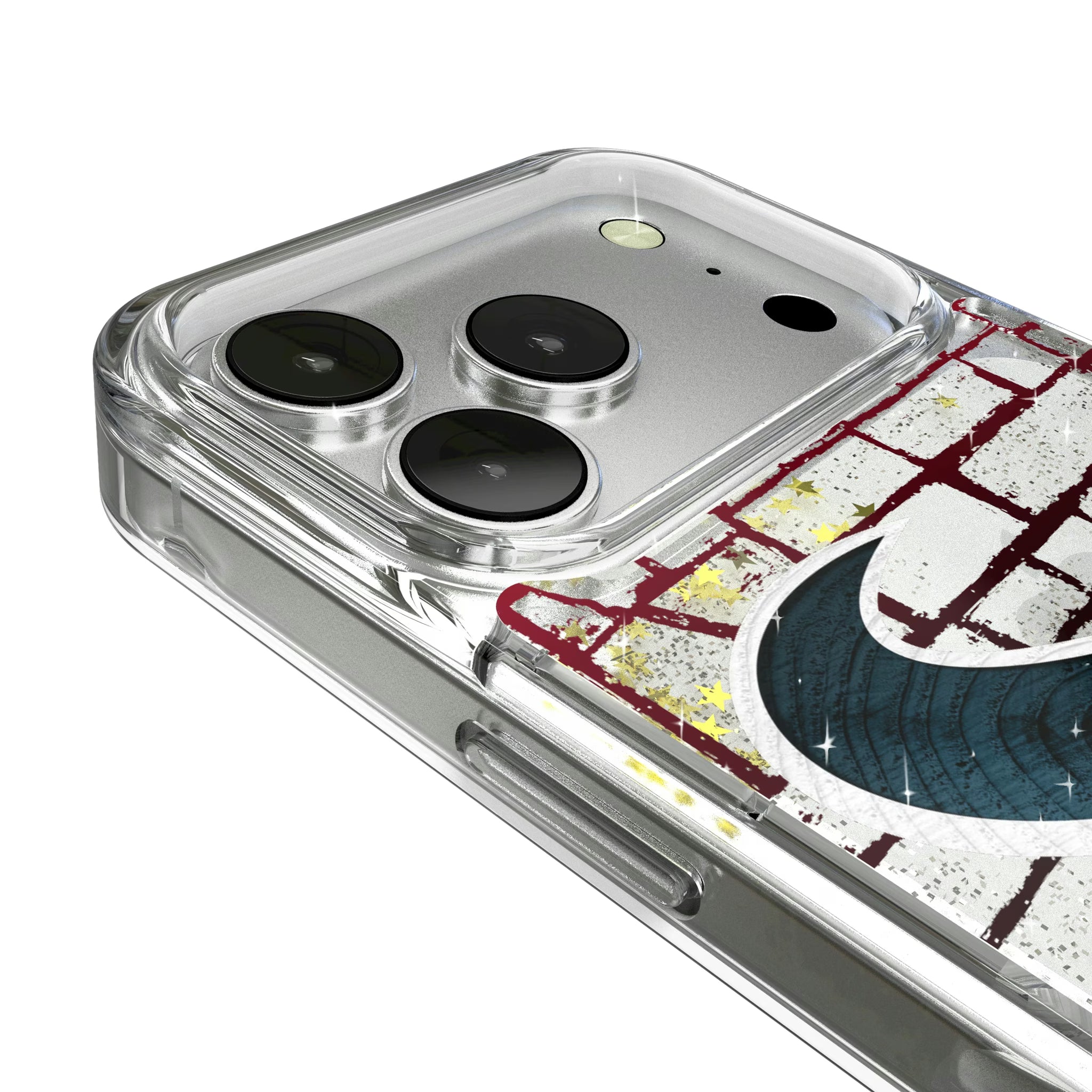 Houston Texans Brick iPhone Glitter Phone Case for Apple iPhone - Detail