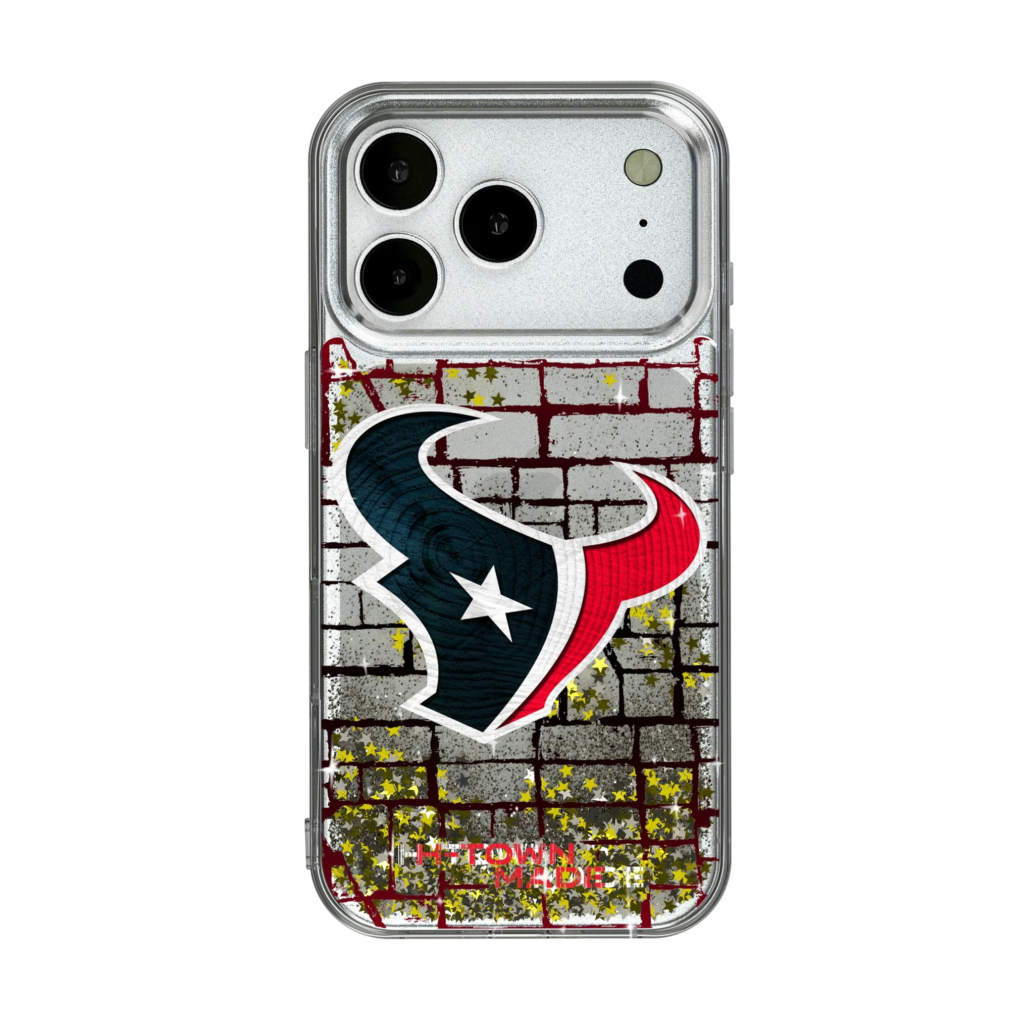 Houston Texans Brick iPhone Glitter Phone Case for Apple iPhone
