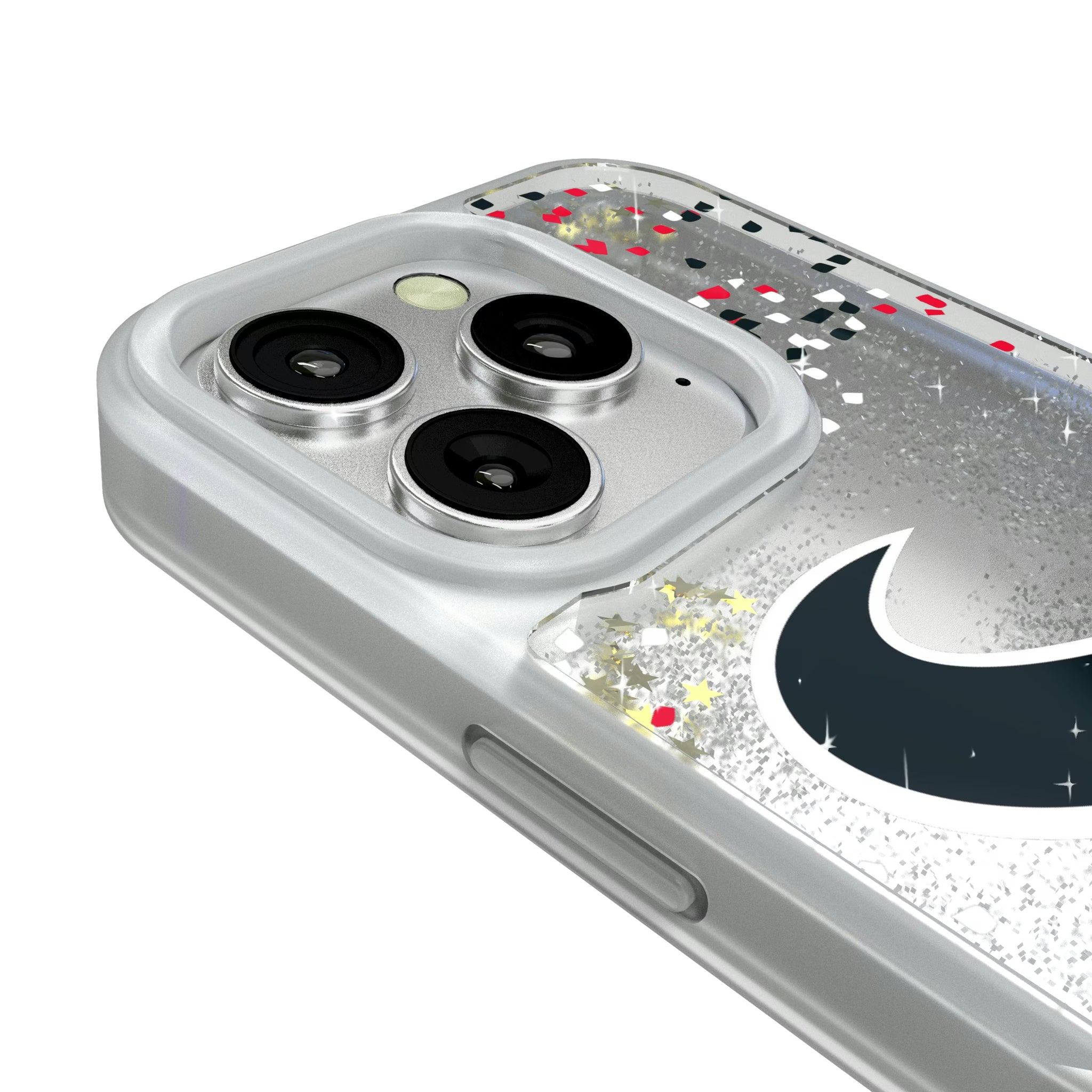 Houston Texans Confetti iPhone Glitter Phone Case for Apple iPhone - Detail#Device_iPhone 16 Pro