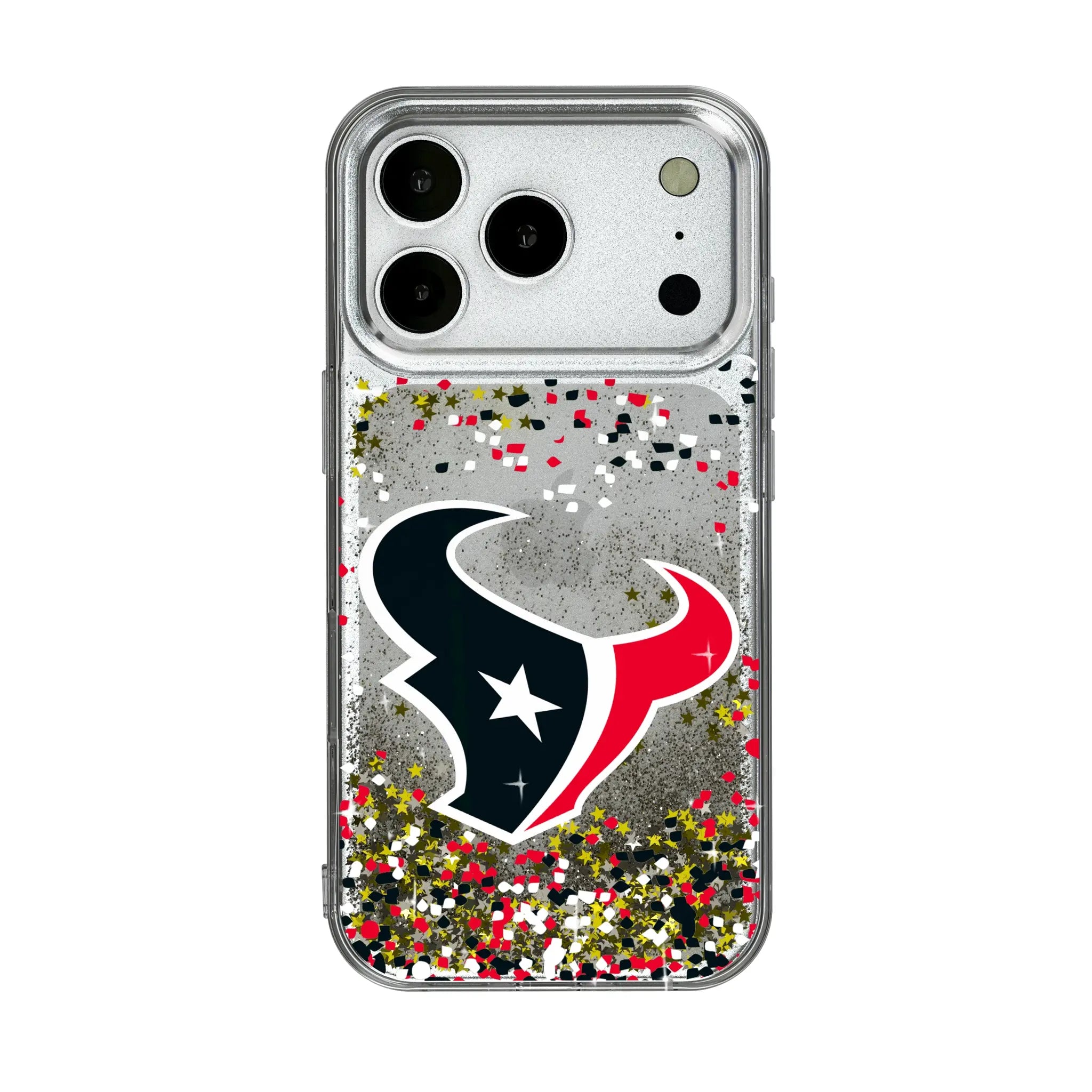 Houston Texans Confetti iPhone Glitter Phone Case for Apple iPhone