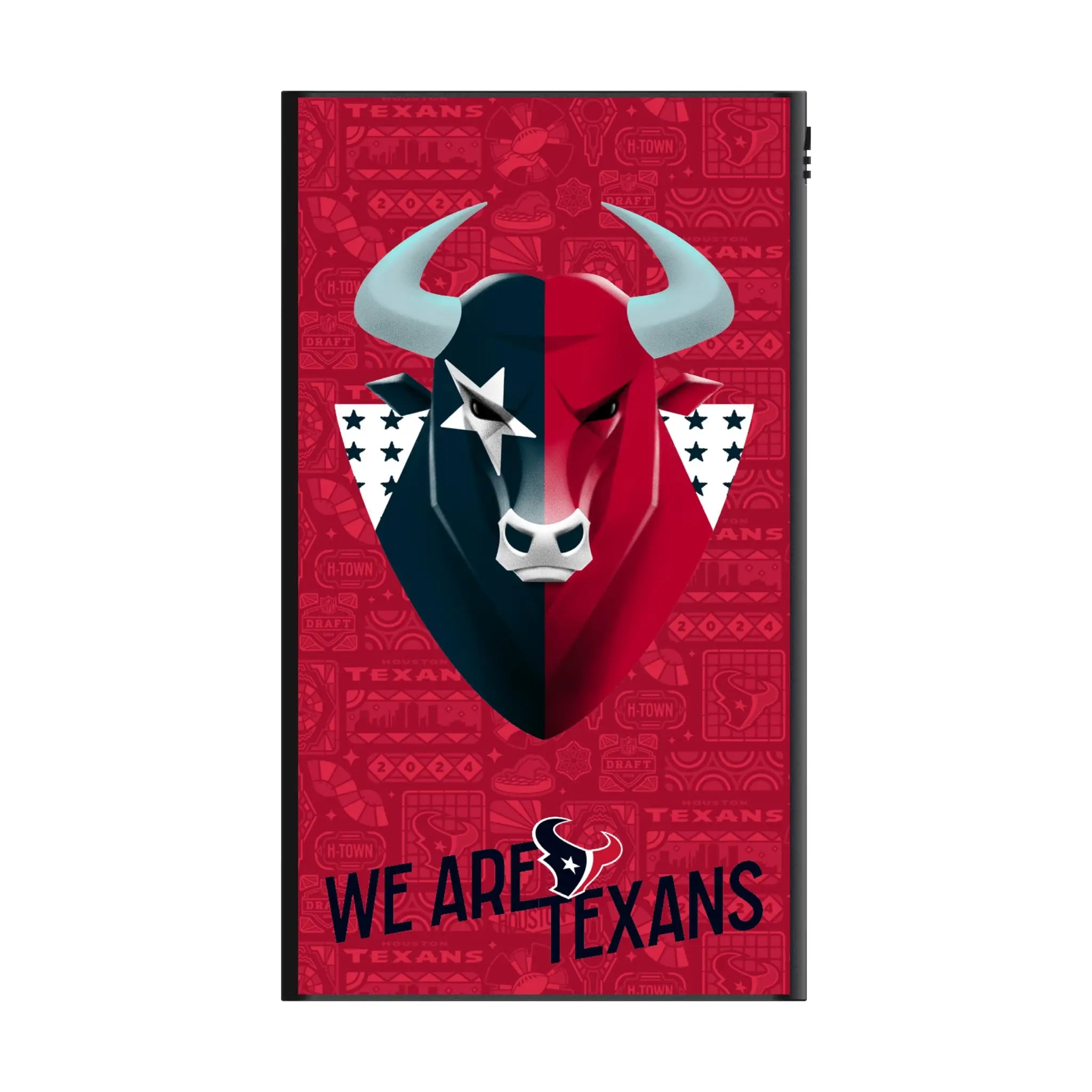 Houston Texans Deco 5000mAh Flat Power Bank