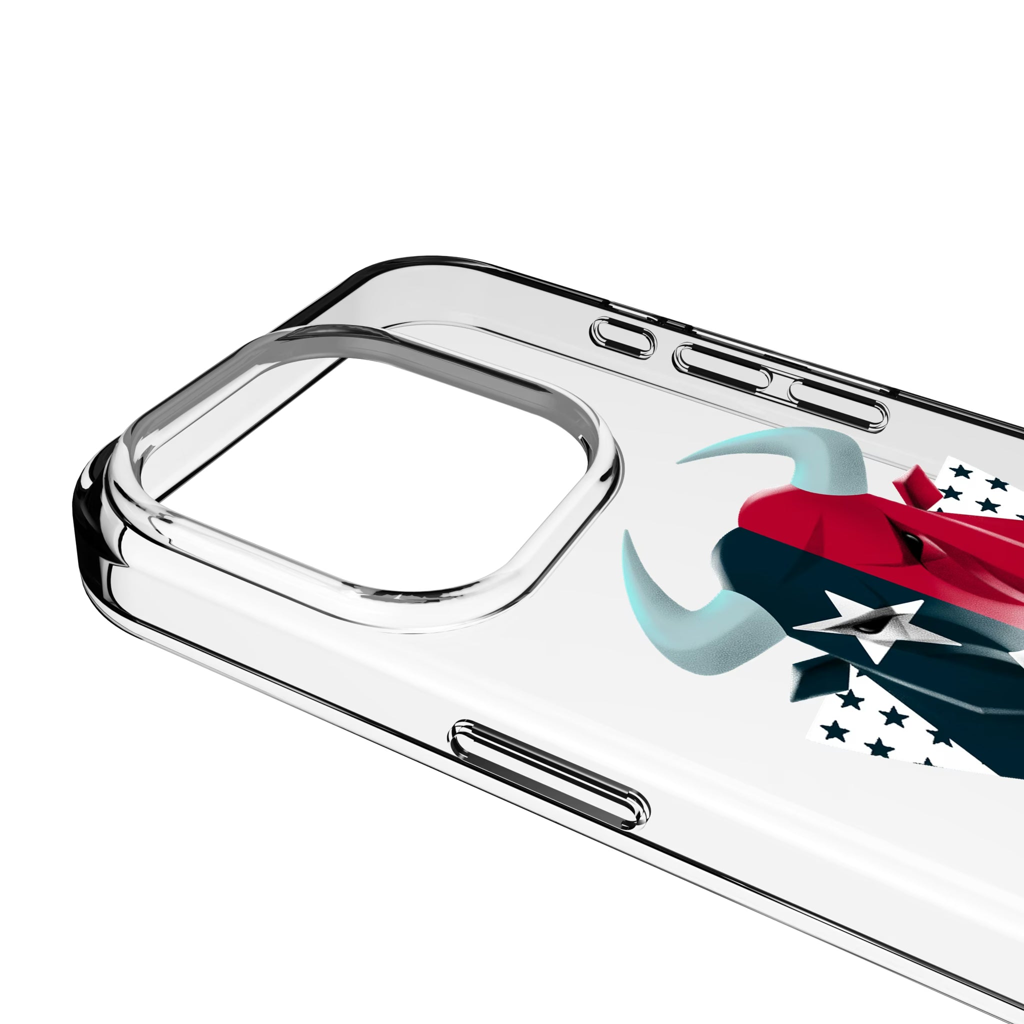 Houston Texans Deco iPhone Clear Phone Case for Apple iPhone - Detail