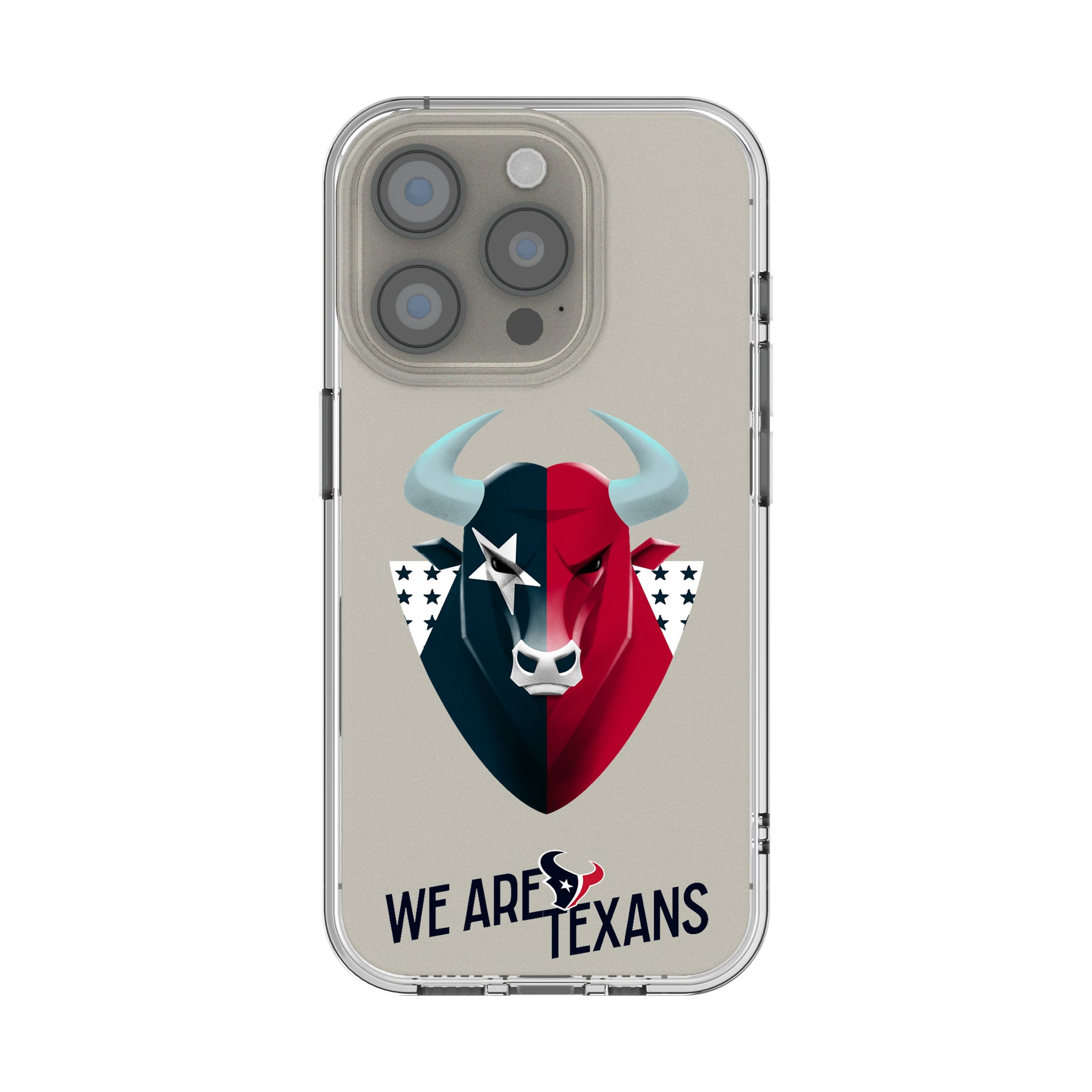 Houston Texans Deco iPhone Clear Phone Case for Apple iPhone