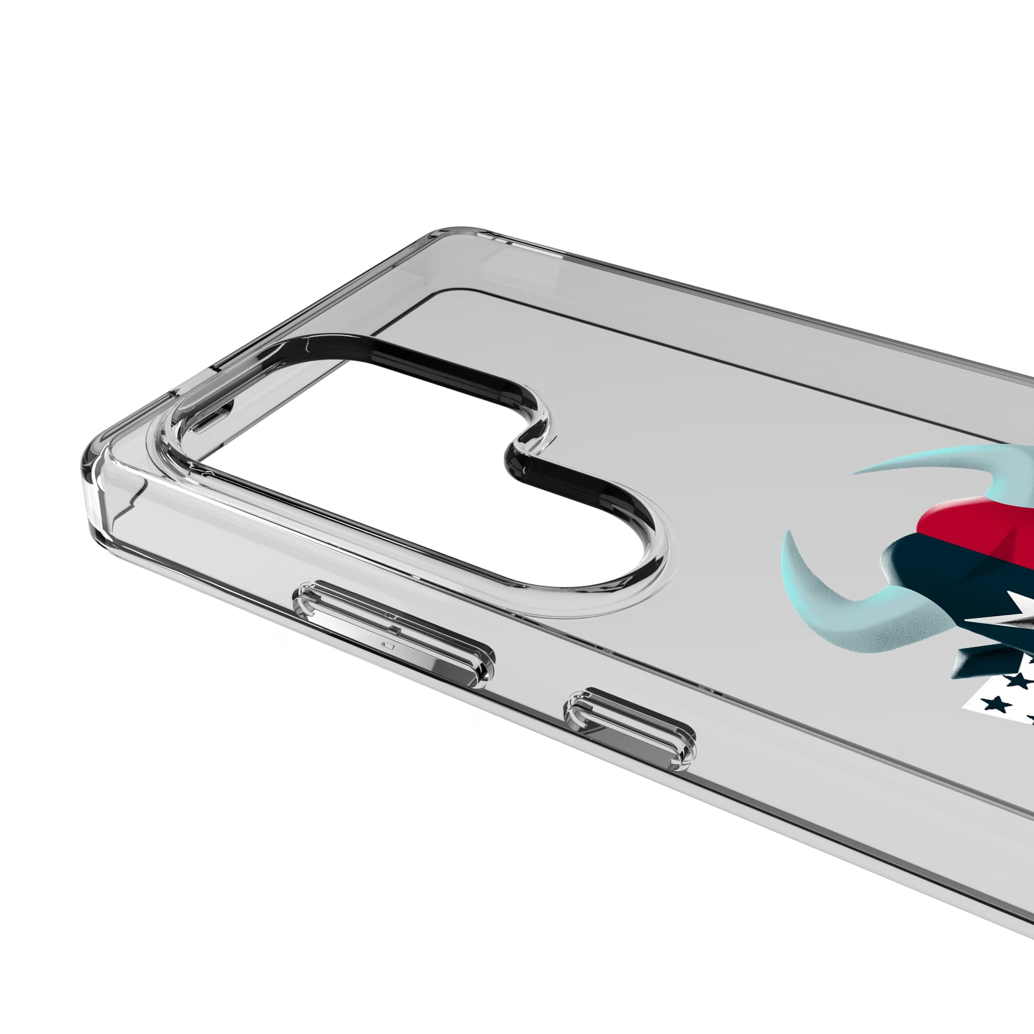 Houston Texans Deco Galaxy Clear Phone Case for Samsung Galaxy - Detail