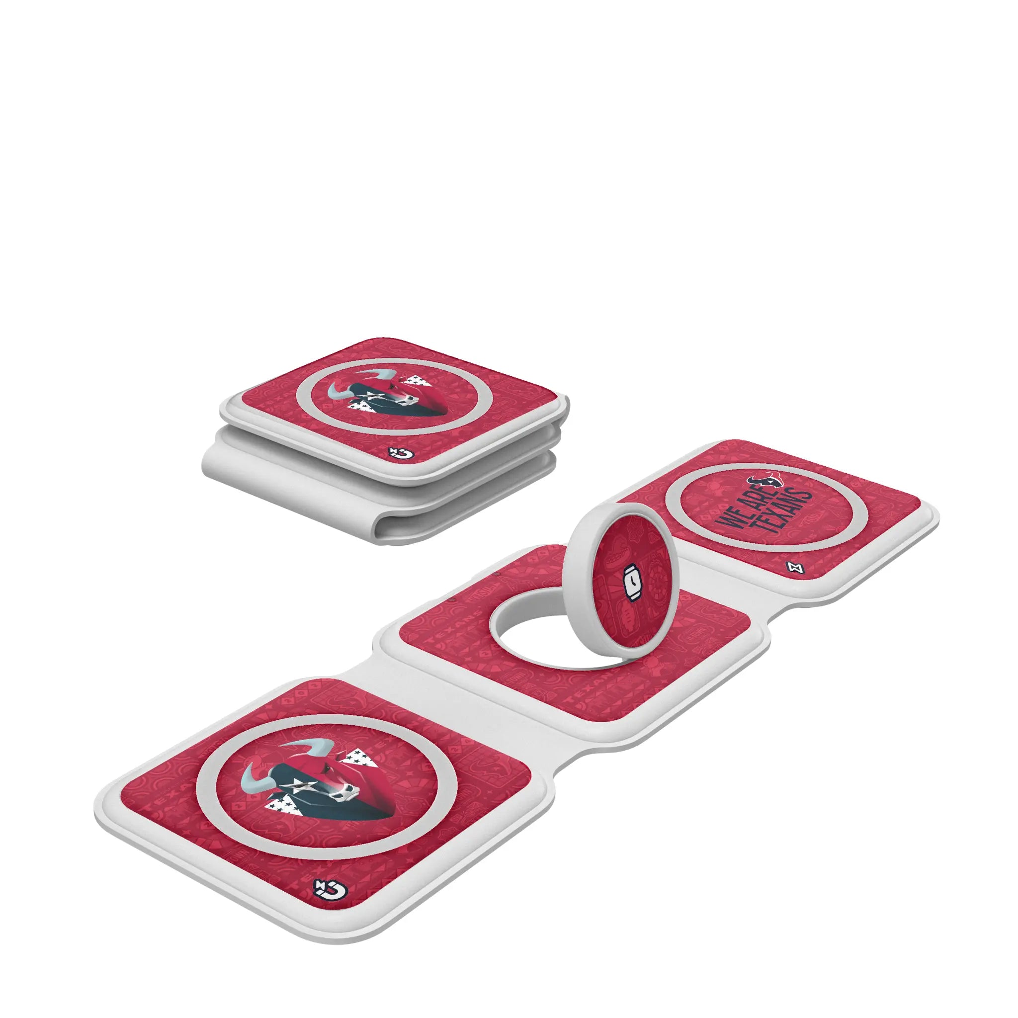 Houston Texans Deco Foldable 3 in 1 Charger