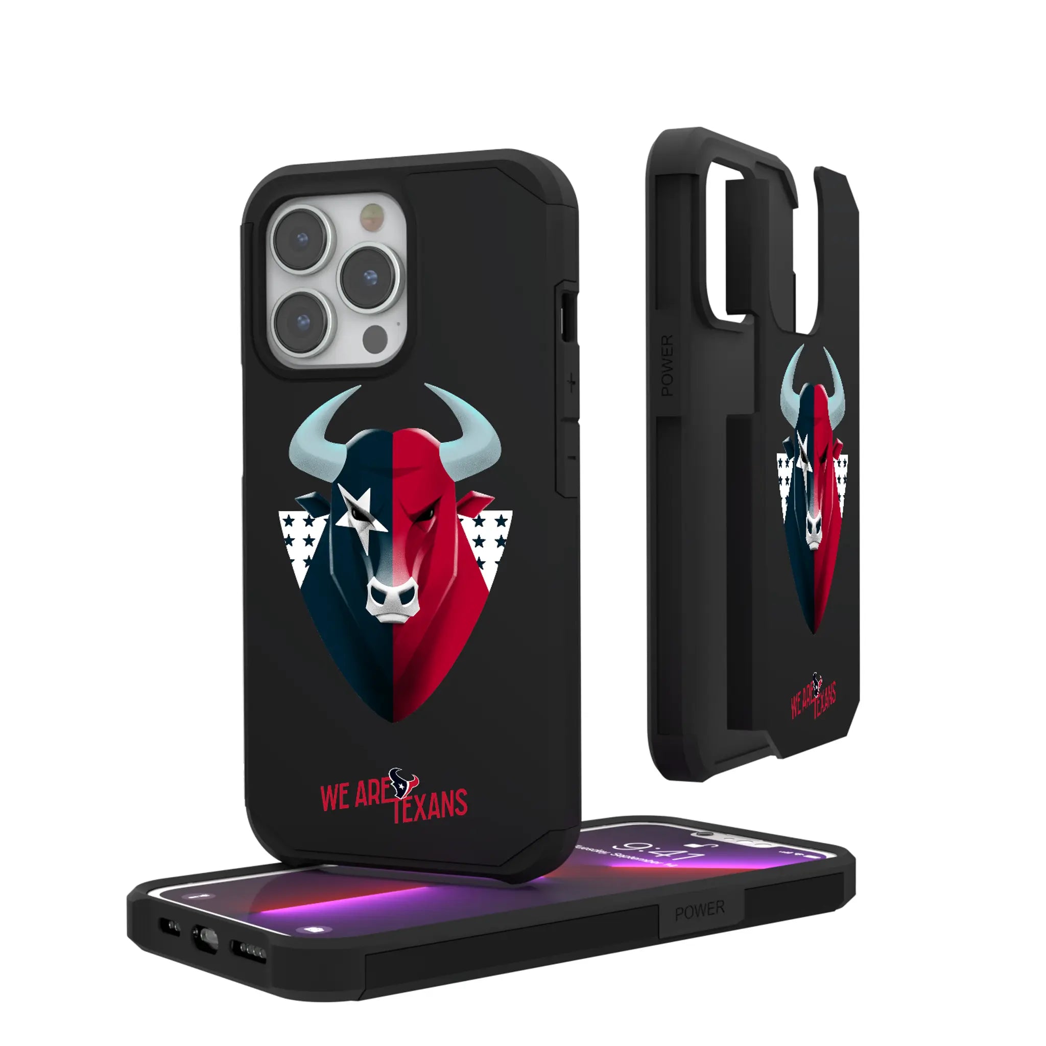 Houston Texans Deco iPhone Rugged Phone Case for Apple iPhone