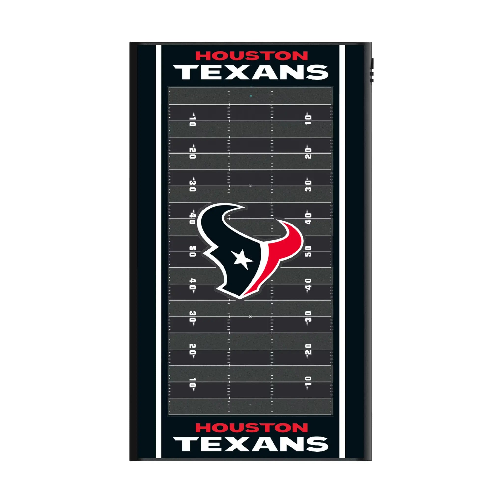 Houston Texans Field 5000mAh Flat Power Bank