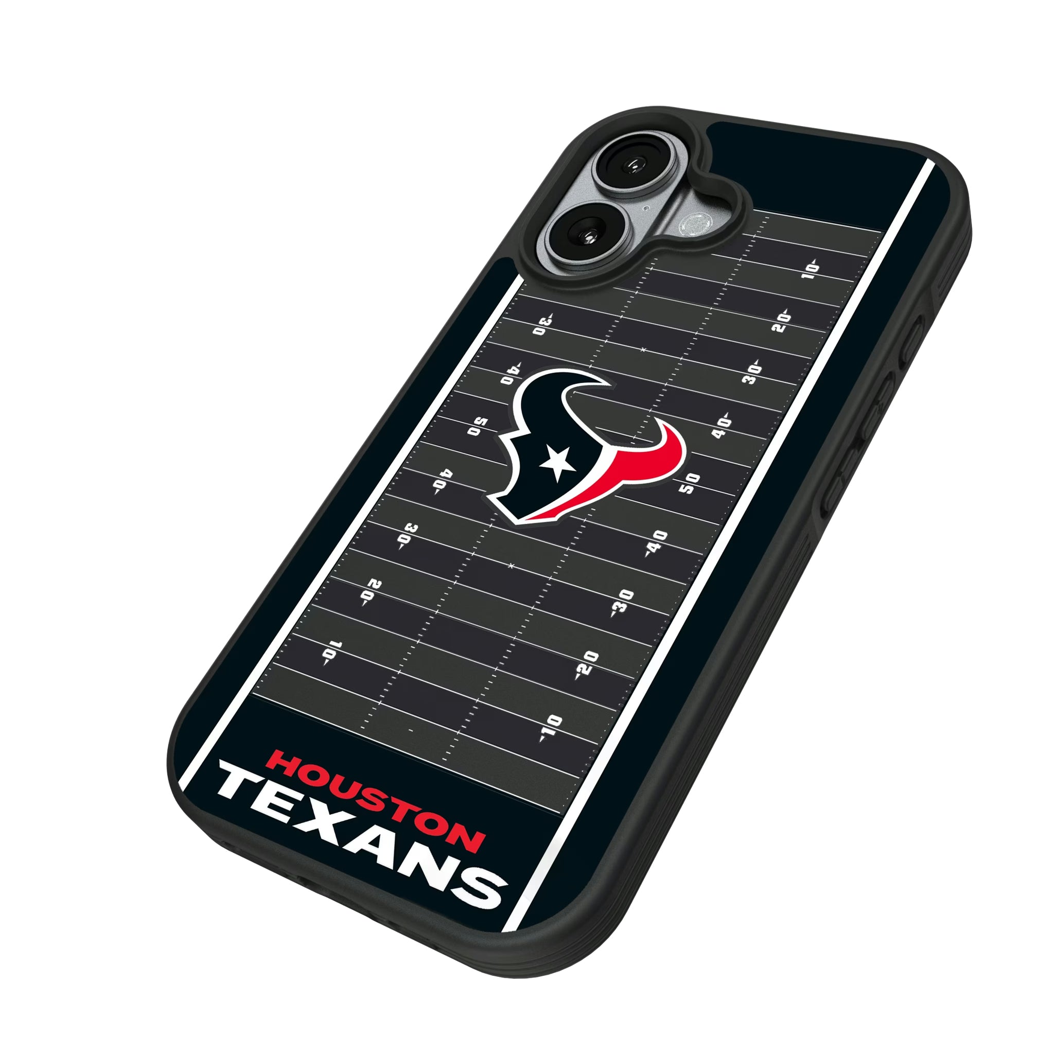 Houston Texans Field iPhone Bump Phone Case for Apple iPhone - Isometric View#Device_iPhone 17
