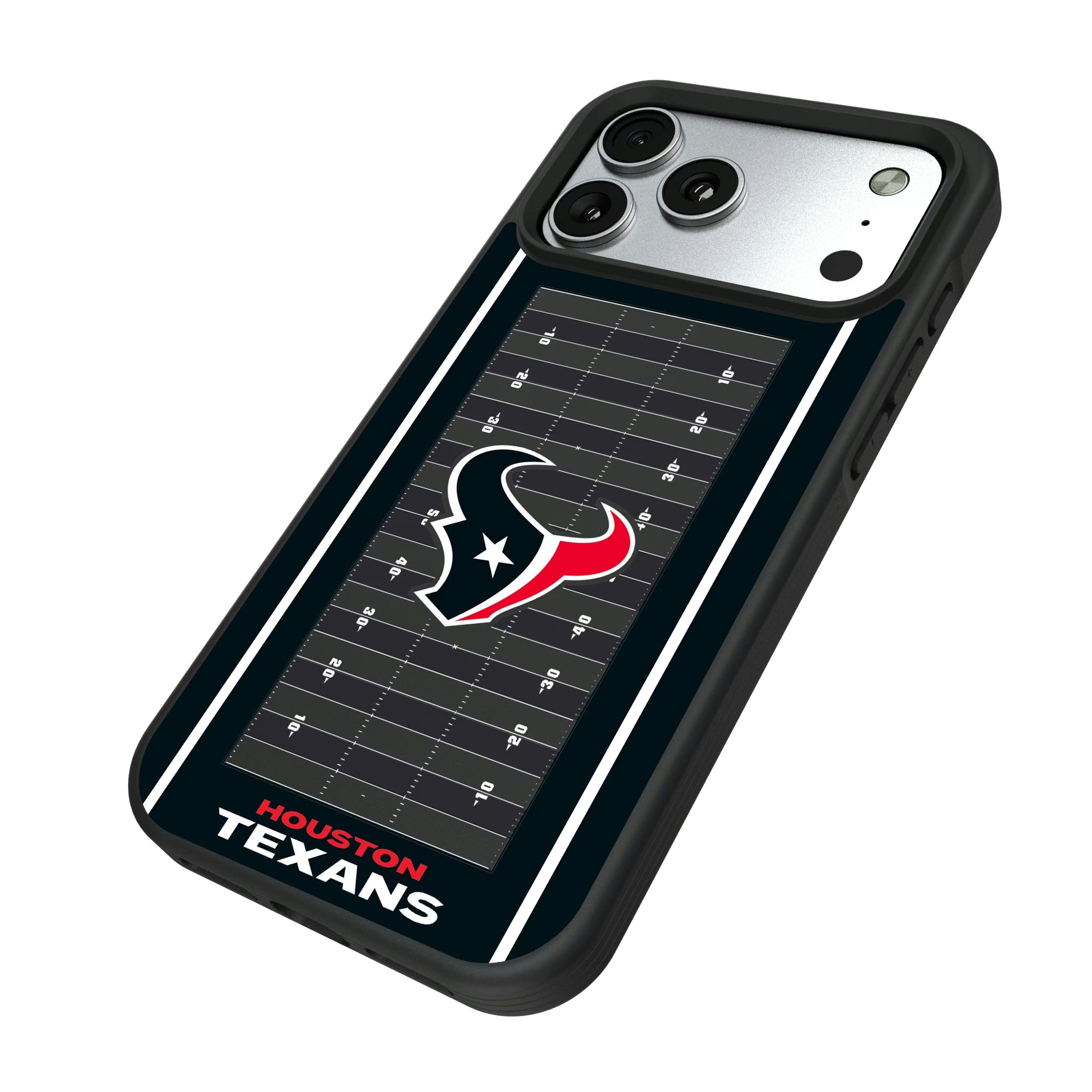 Houston Texans Field iPhone Bump Phone Case for Apple iPhone - Isometric View#Device_iPhone 17 Pro Max