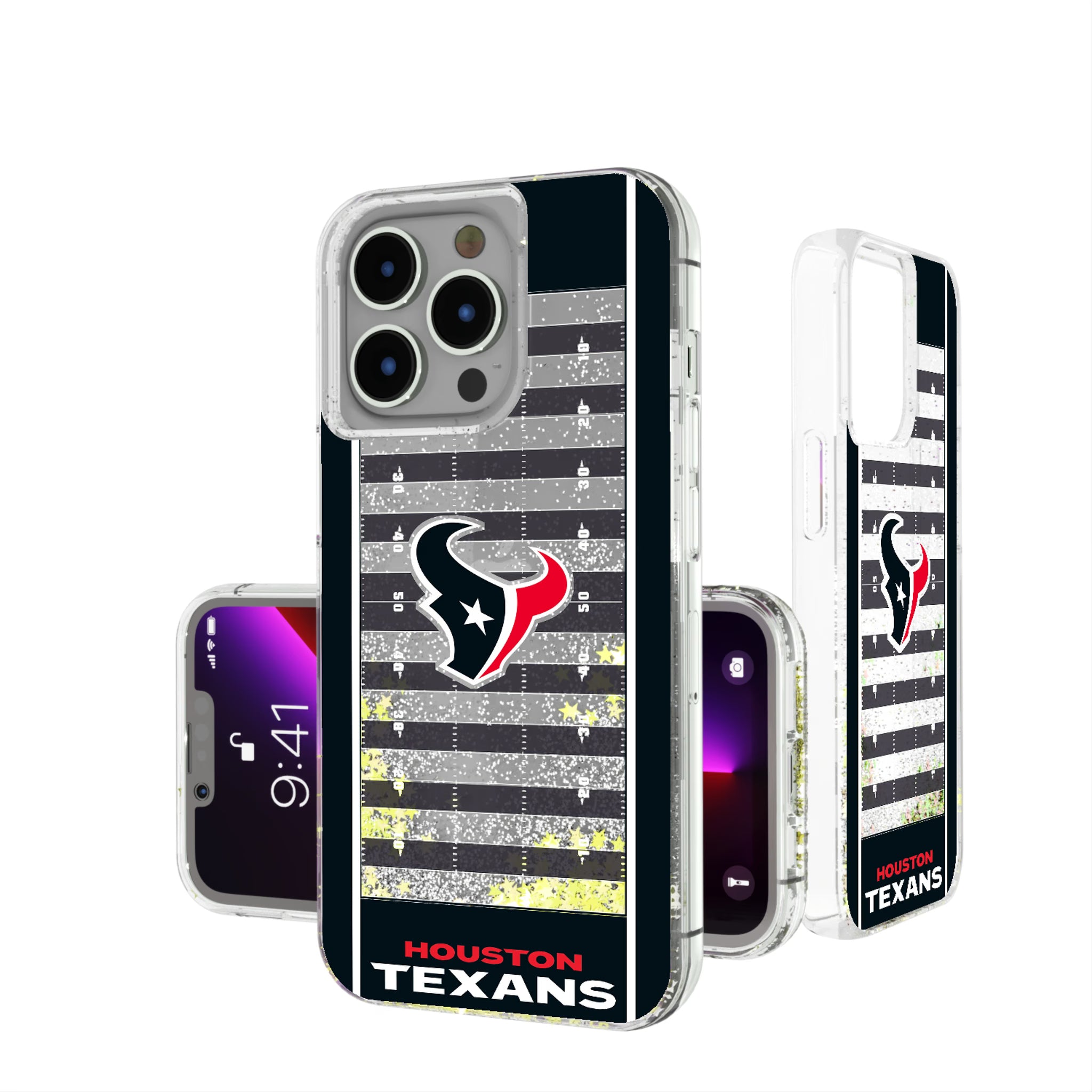 Houston Texans Field iPhone Glitter Phone Case for Apple iPhone