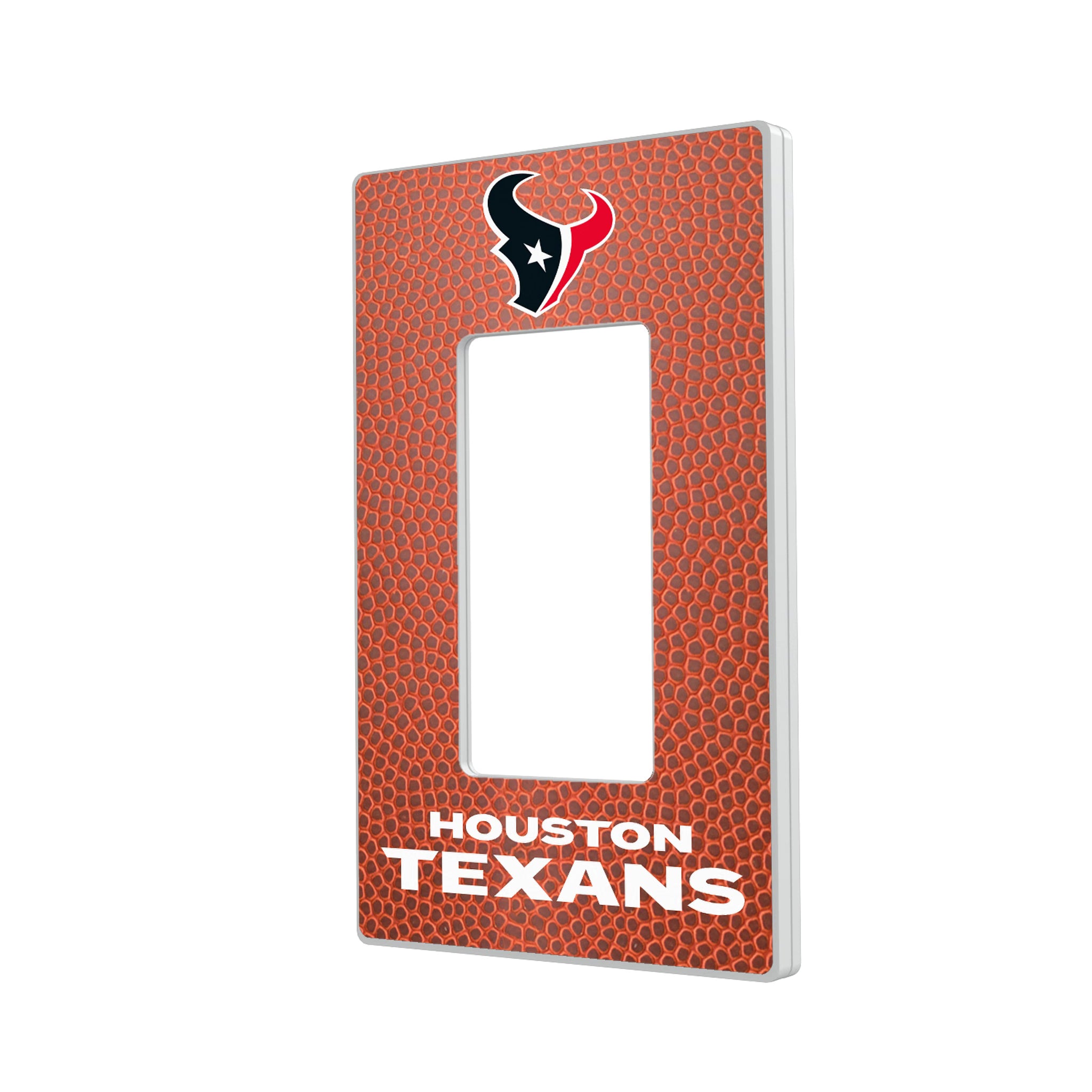 Houston Texans Football Hidden-Screw Light Switch Plate#Style_Single Rocker