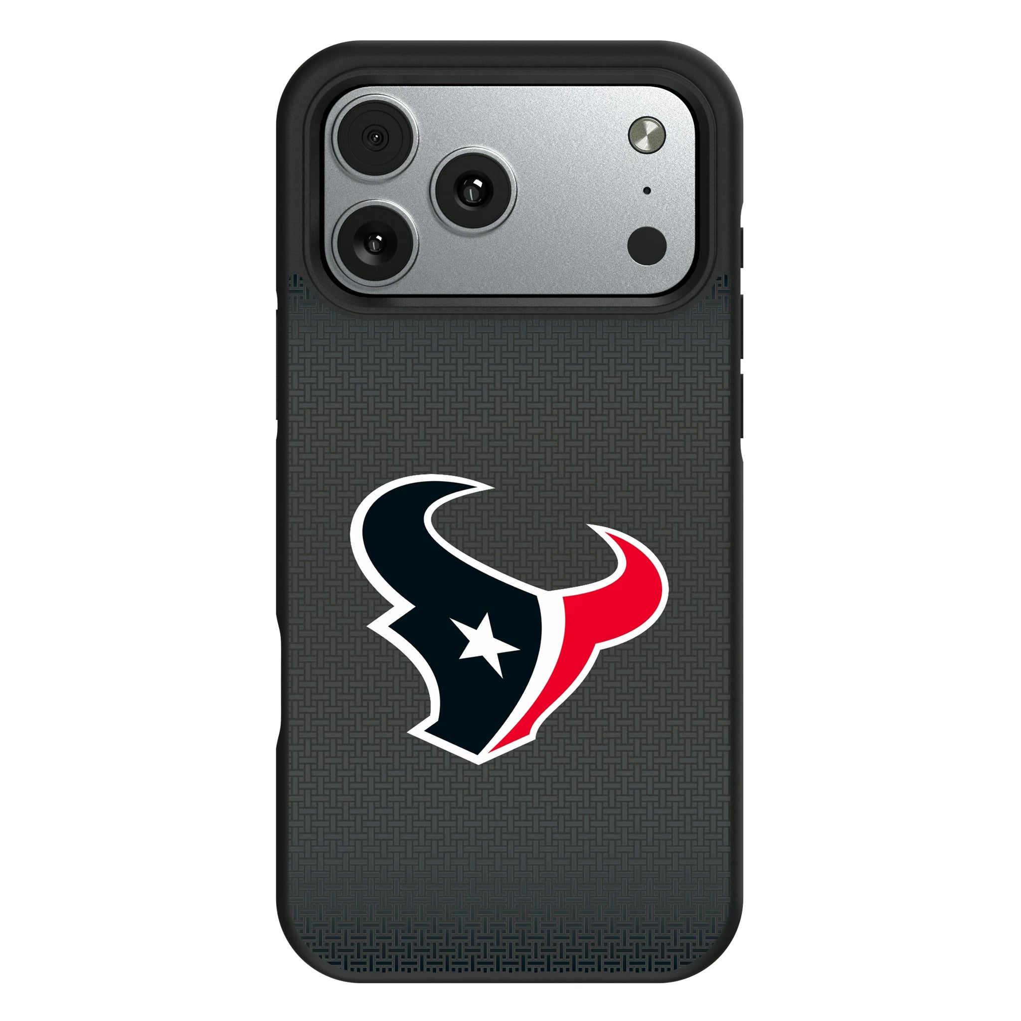 Houston Texans Linen iPhone Bump Phone Case for Apple iPhone#Device_iPhone 17 Pro Max