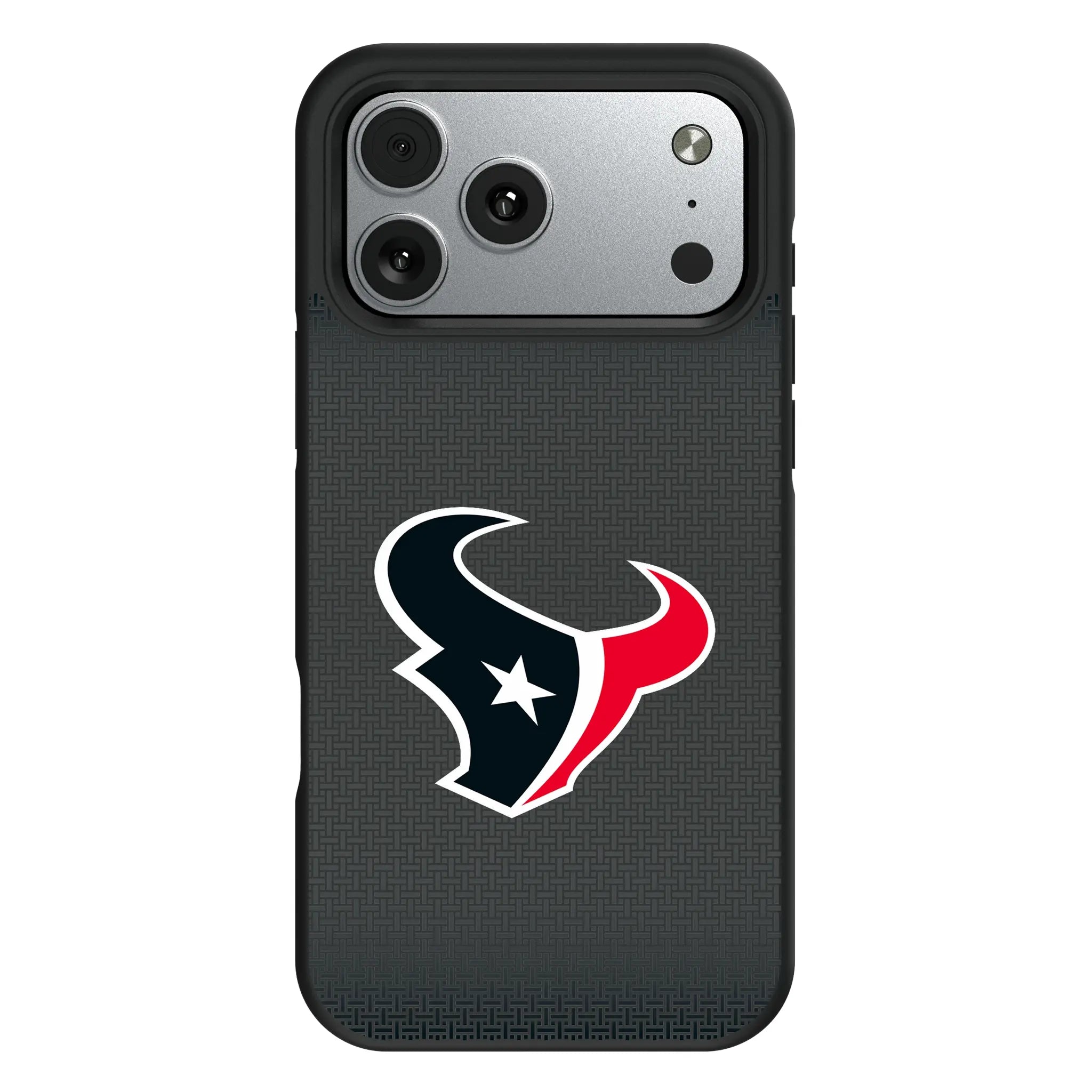 Houston Texans Linen iPhone Bump Phone Case for Apple iPhone#Device_iPhone 17 Pro Max