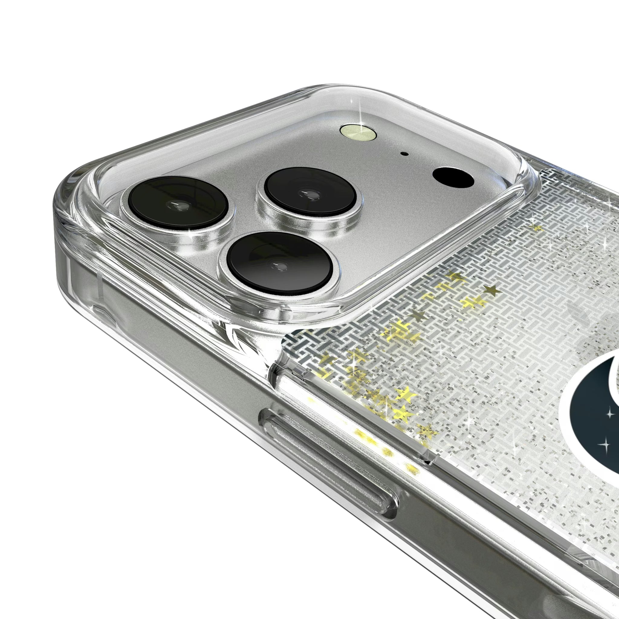 Houston Texans Linen iPhone Glitter Phone Case for Apple iPhone - Detail