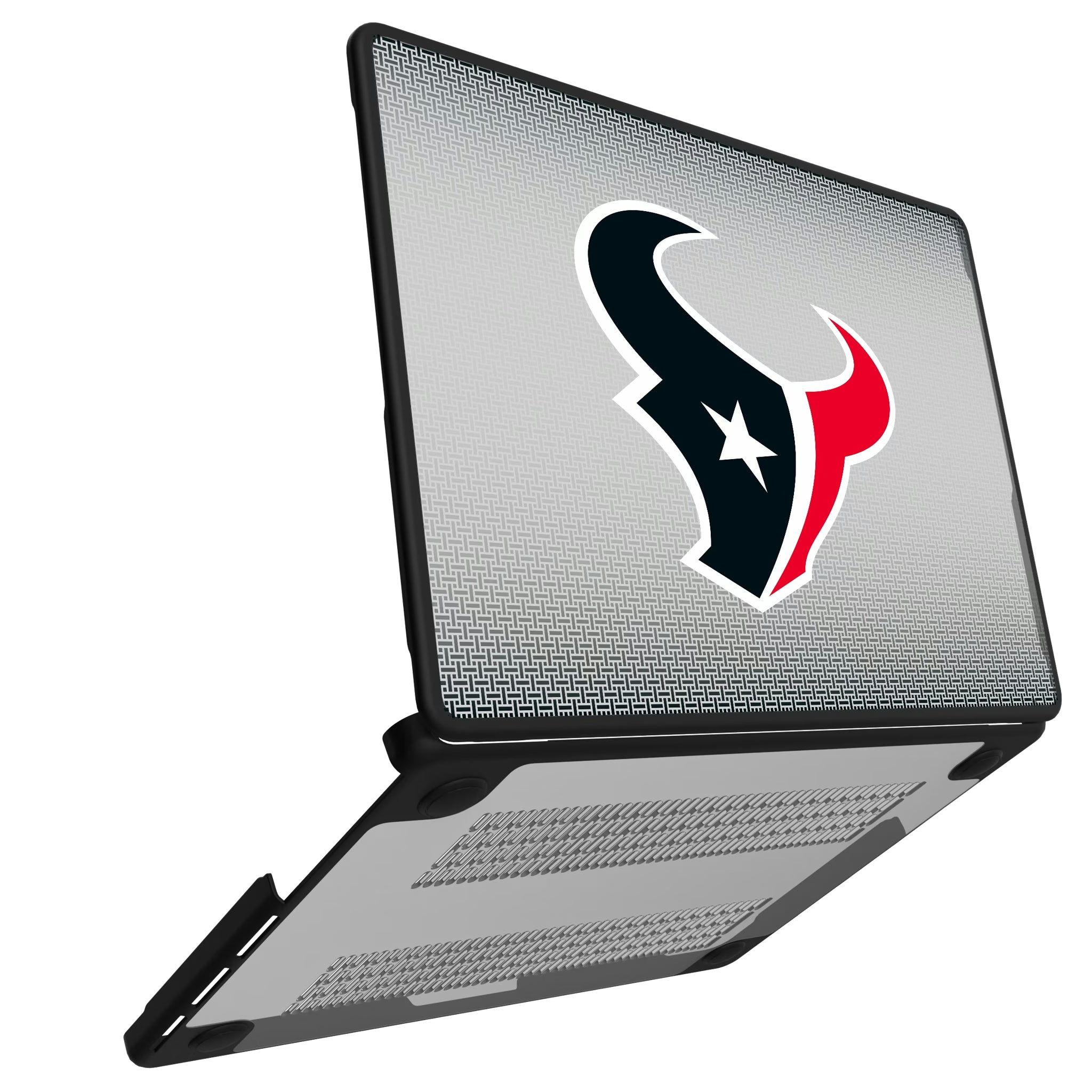 Houston Texans Linen MacBook Laptop Case for Apple MacBook#Device_MacBook Pro (14-inch, 2021) / MacBook Pro (14-inch, 2023) / MacBook Pro (14-inch, 2024)