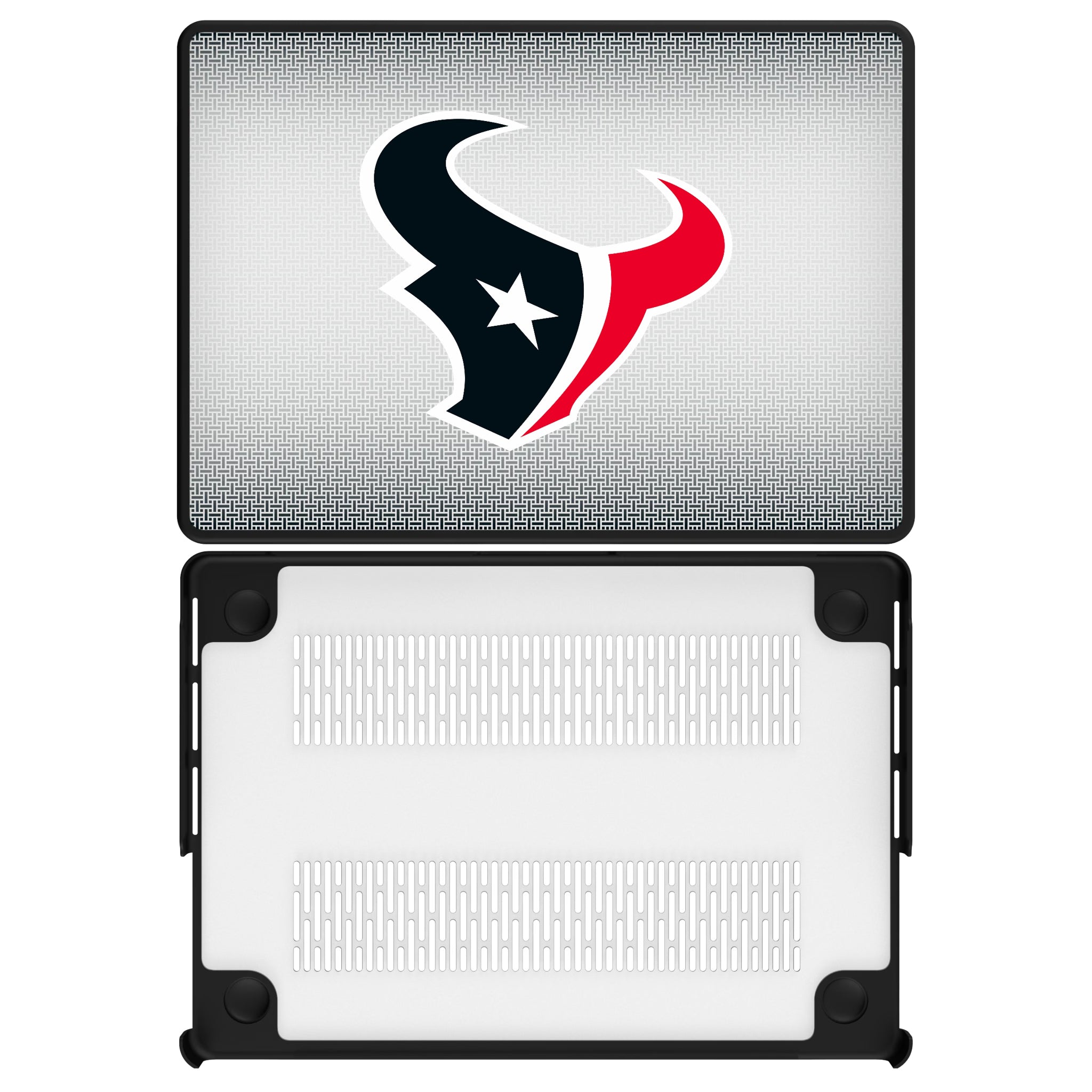Houston Texans Linen MacBook Laptop Case for Apple MacBook#Device_MacBook Pro (14-inch, 2021) / MacBook Pro (14-inch, 2023) / MacBook Pro (14-inch, 2024)