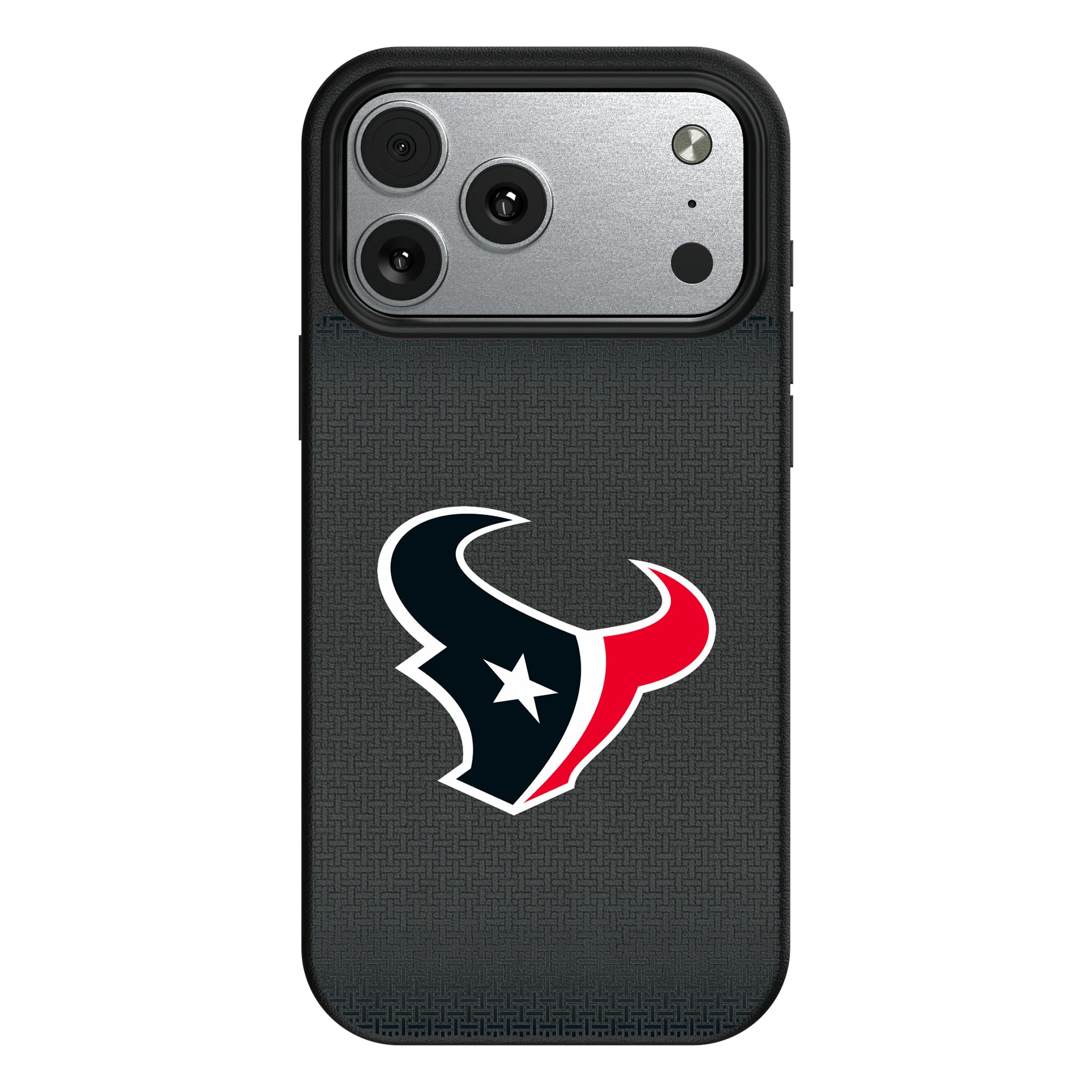 Houston Texans Linen iPhone MagSafe Compatible Phone Case for Apple iPhone#Device_iPhone 17 Pro Max