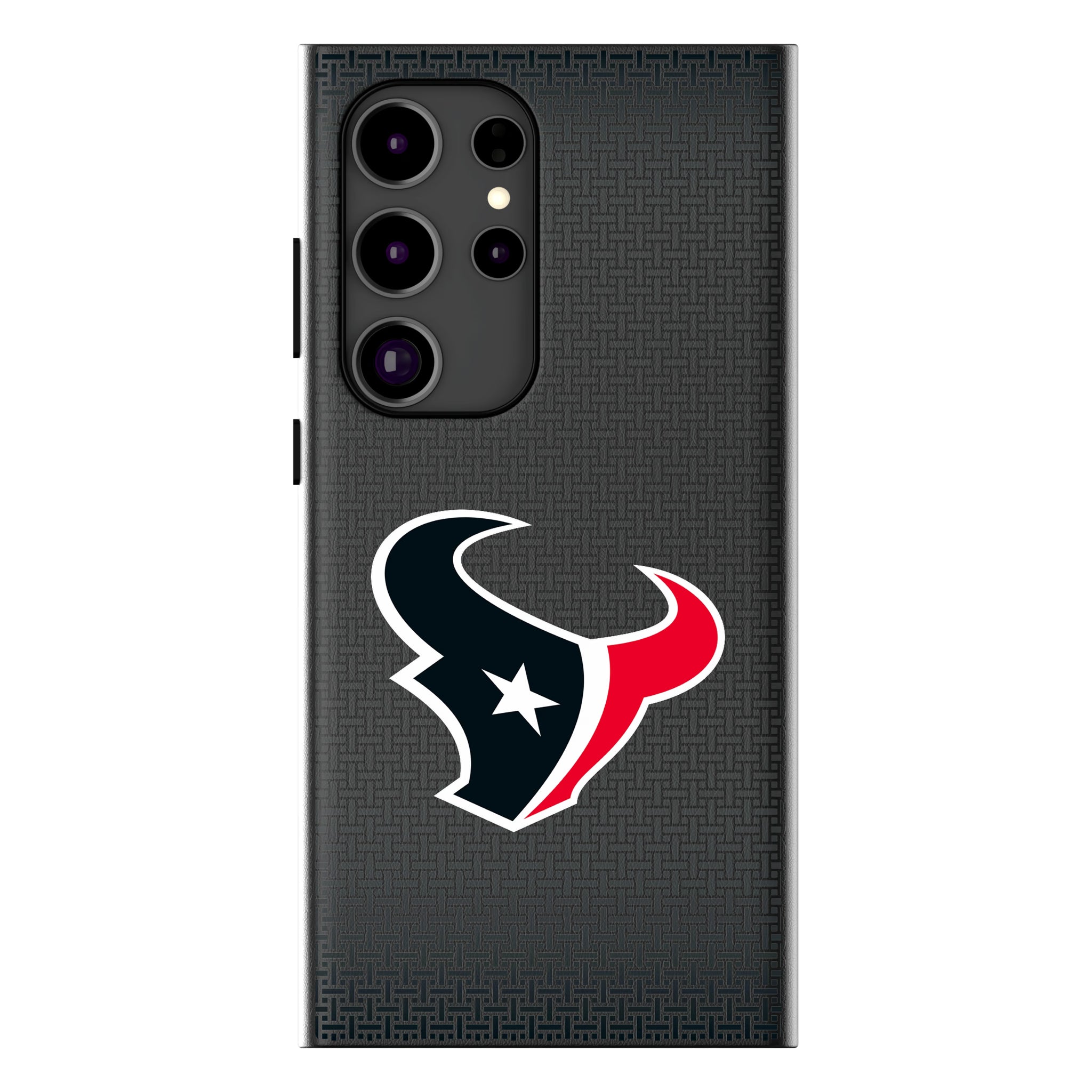Houston Texans Linen Galaxy MagSafe Compatible Phone Case for Samsung Galaxy