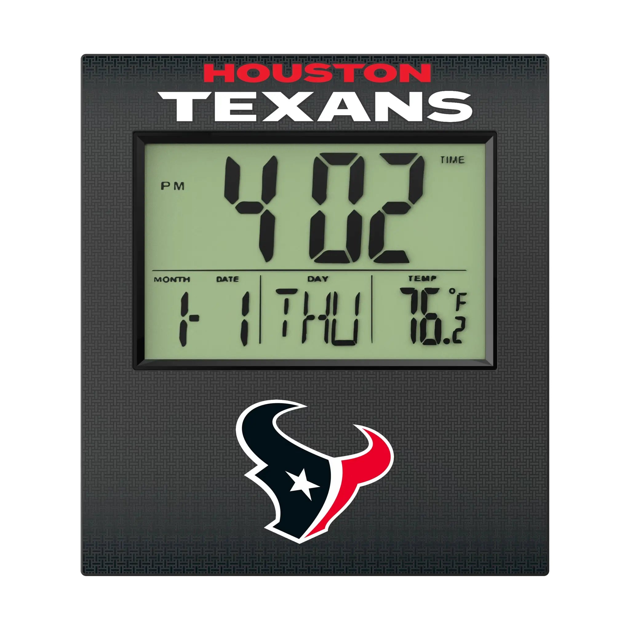 Houston Texans Linen Wall Clock