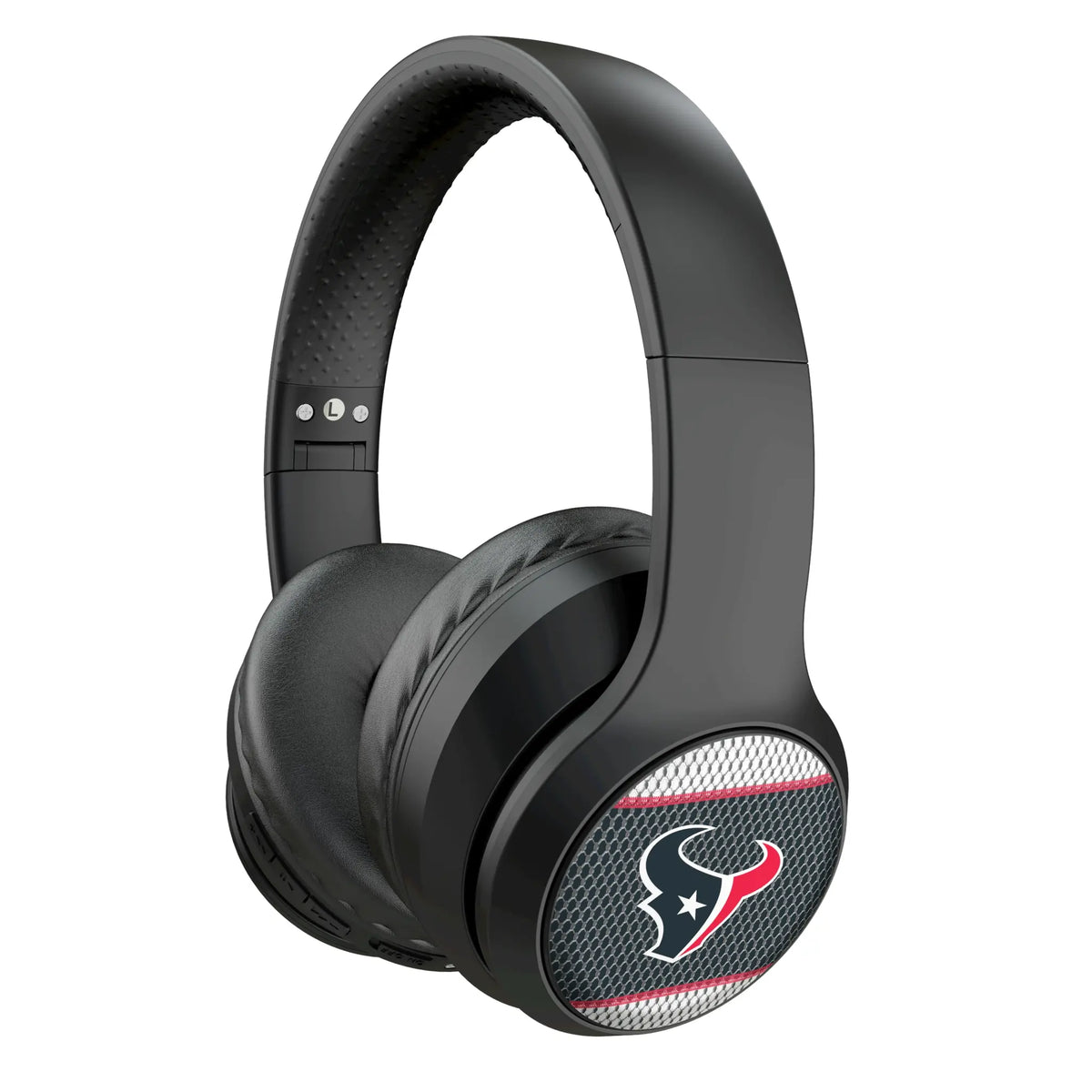 Houston Texans Mesh Wireless Over-Ear Headphones With Case